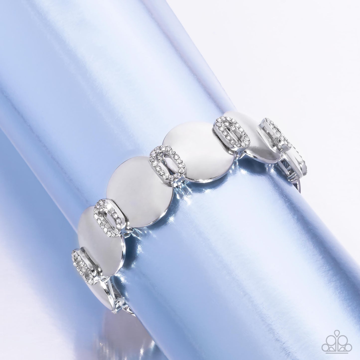Shimmery Sneak Peek White Bracelet - Jewelry by Bretta