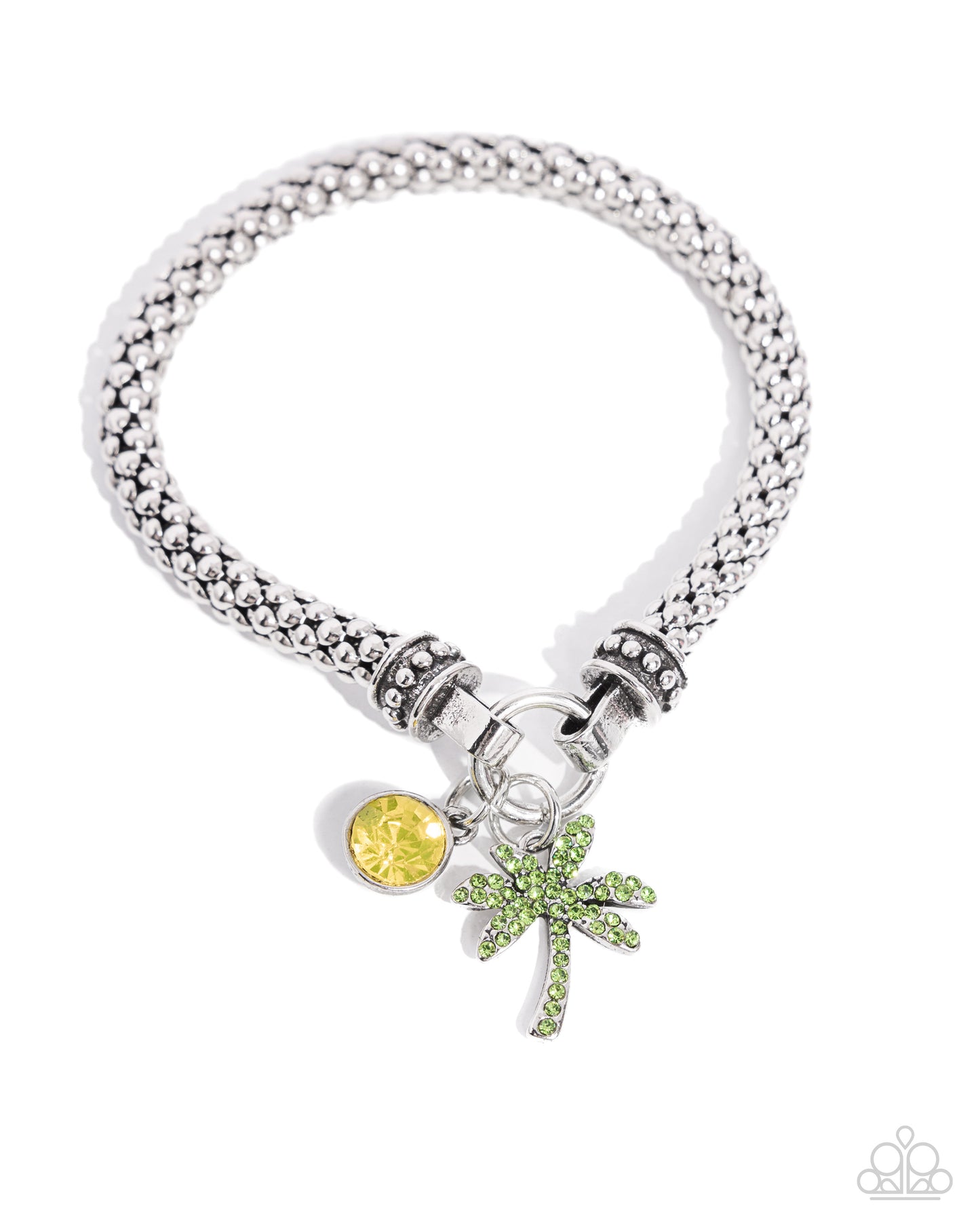 Palm Beach Bling Green Bracelet - Jewelry by Bretta