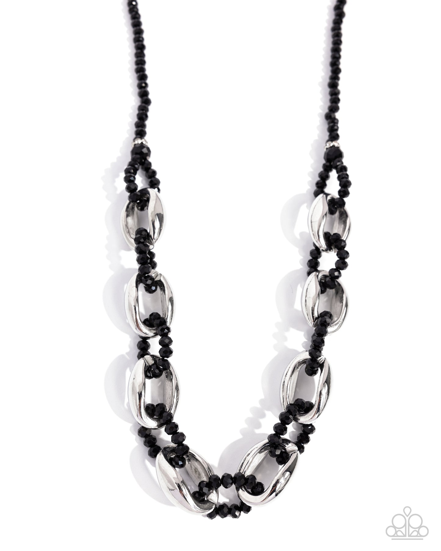 Flickering Fact Black Necklace - Jewelry by Bretta