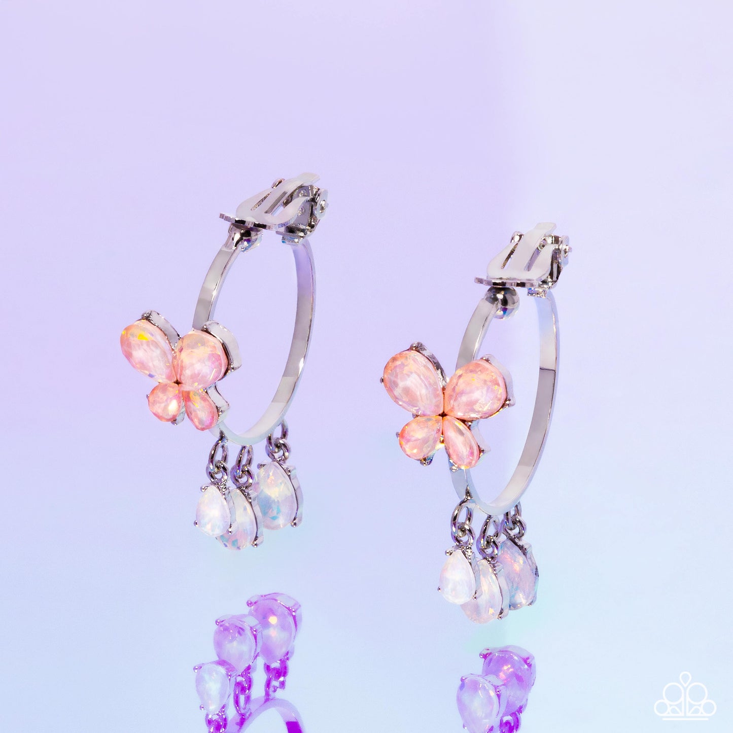 Fairy Fantasy Orange Earrings - Jewelry by Bretta