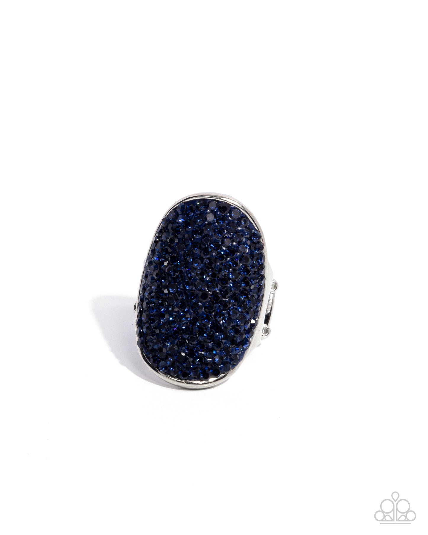 Exaggerated Elitist Blue Ring - Jewelry by Bretta