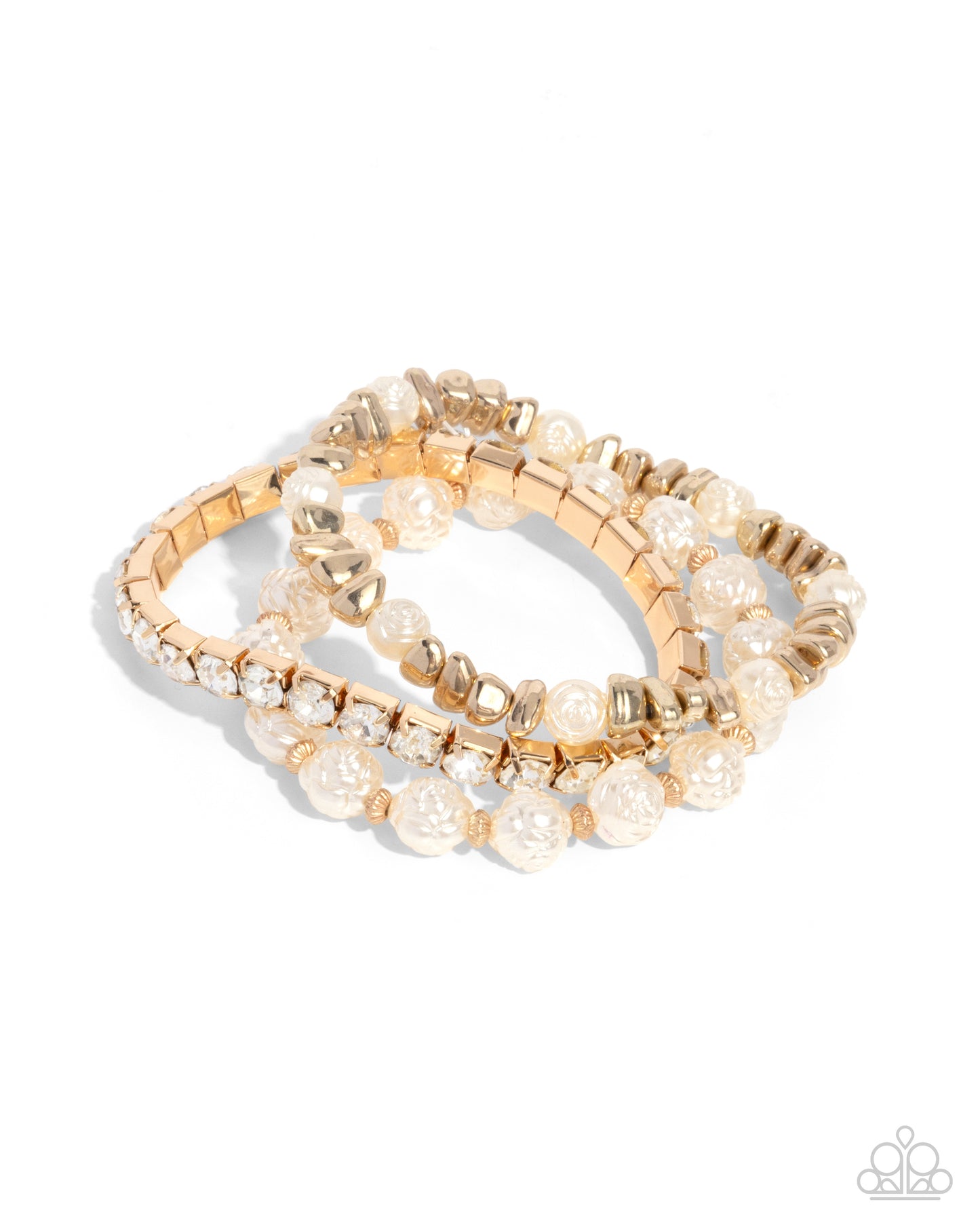 Fair Florals Gold Bracelets - Jewelry by Bretta