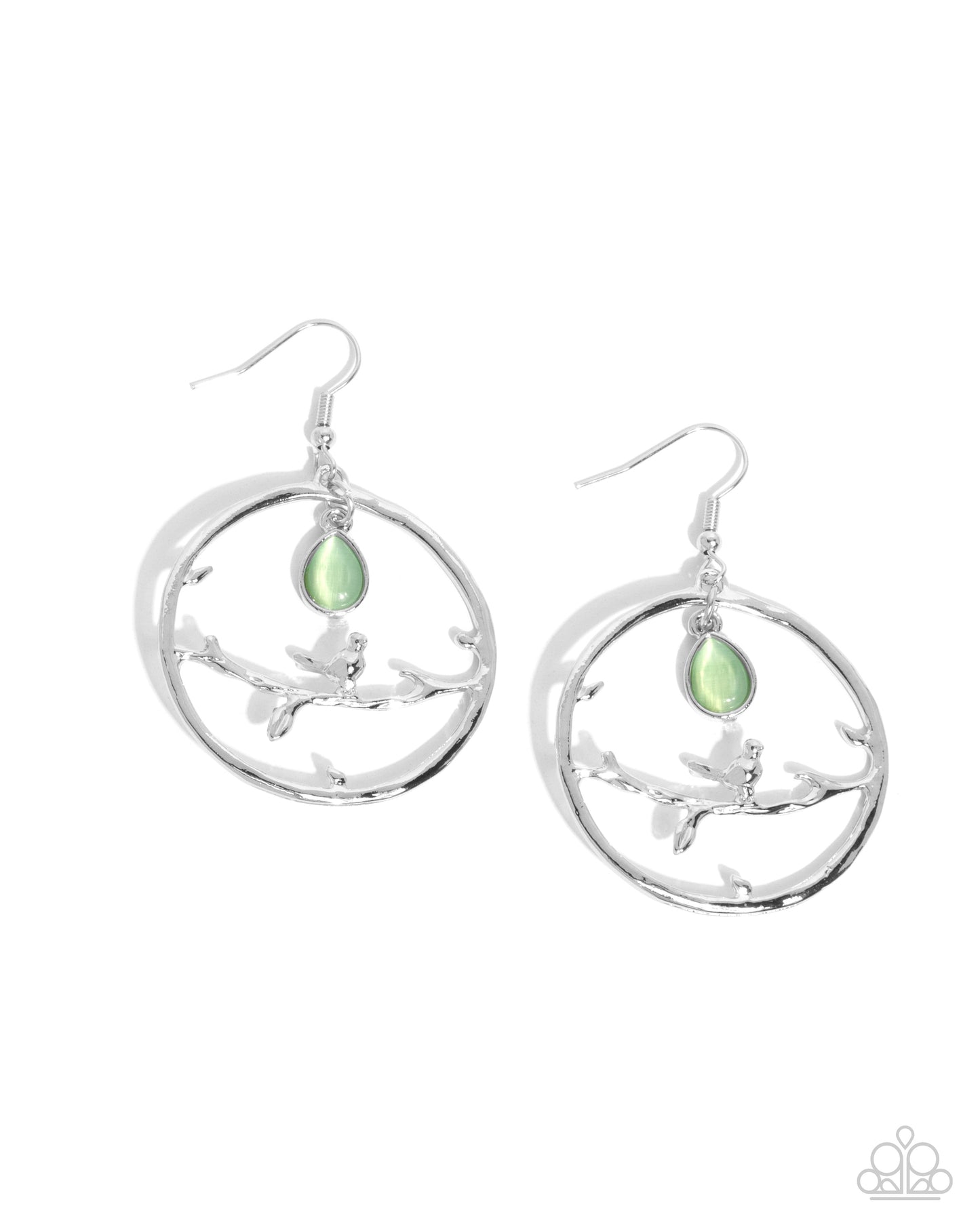 Picturesque Scene Green Earrings - Jewelry by Bretta
