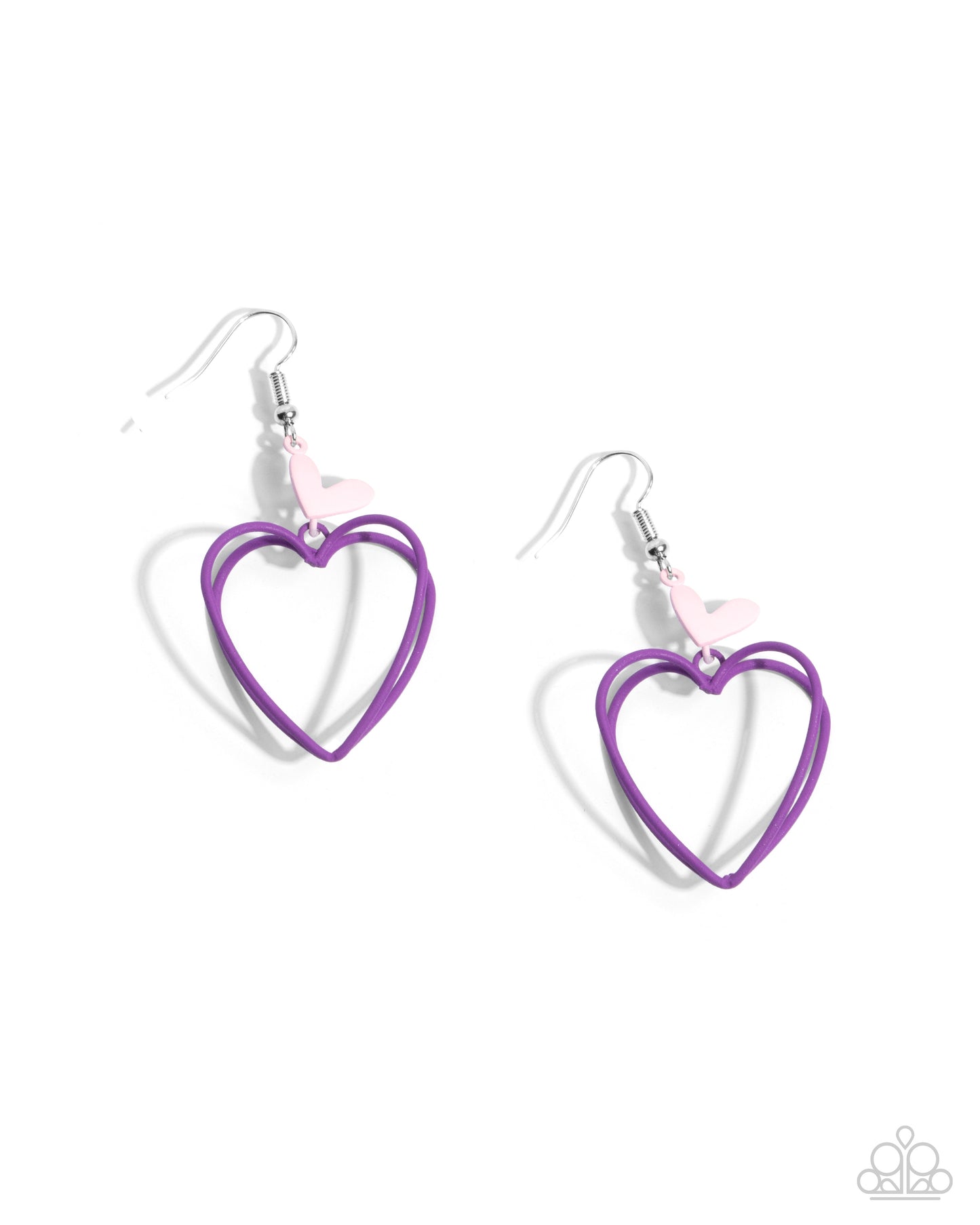 Acceptable Affection Purple aearrings - Jewelry by Bretta