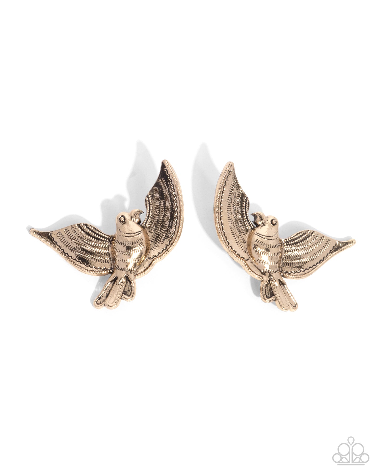 Bird of PLAY Gold Earrings - Jewelry by Bretta