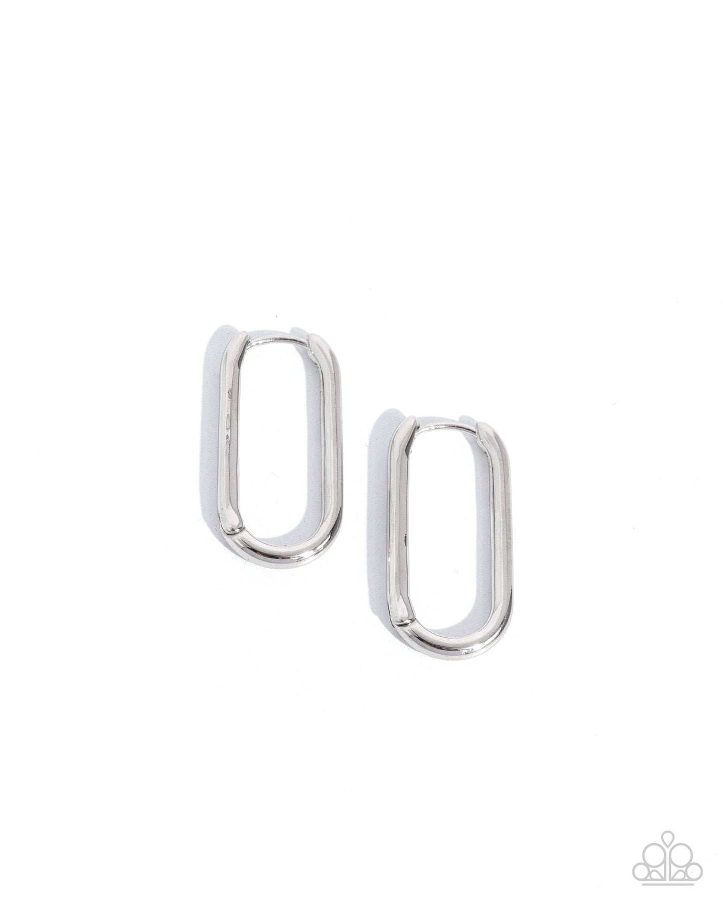 Paramount Paperclips Silver Earrings - Jewelry by Bretta