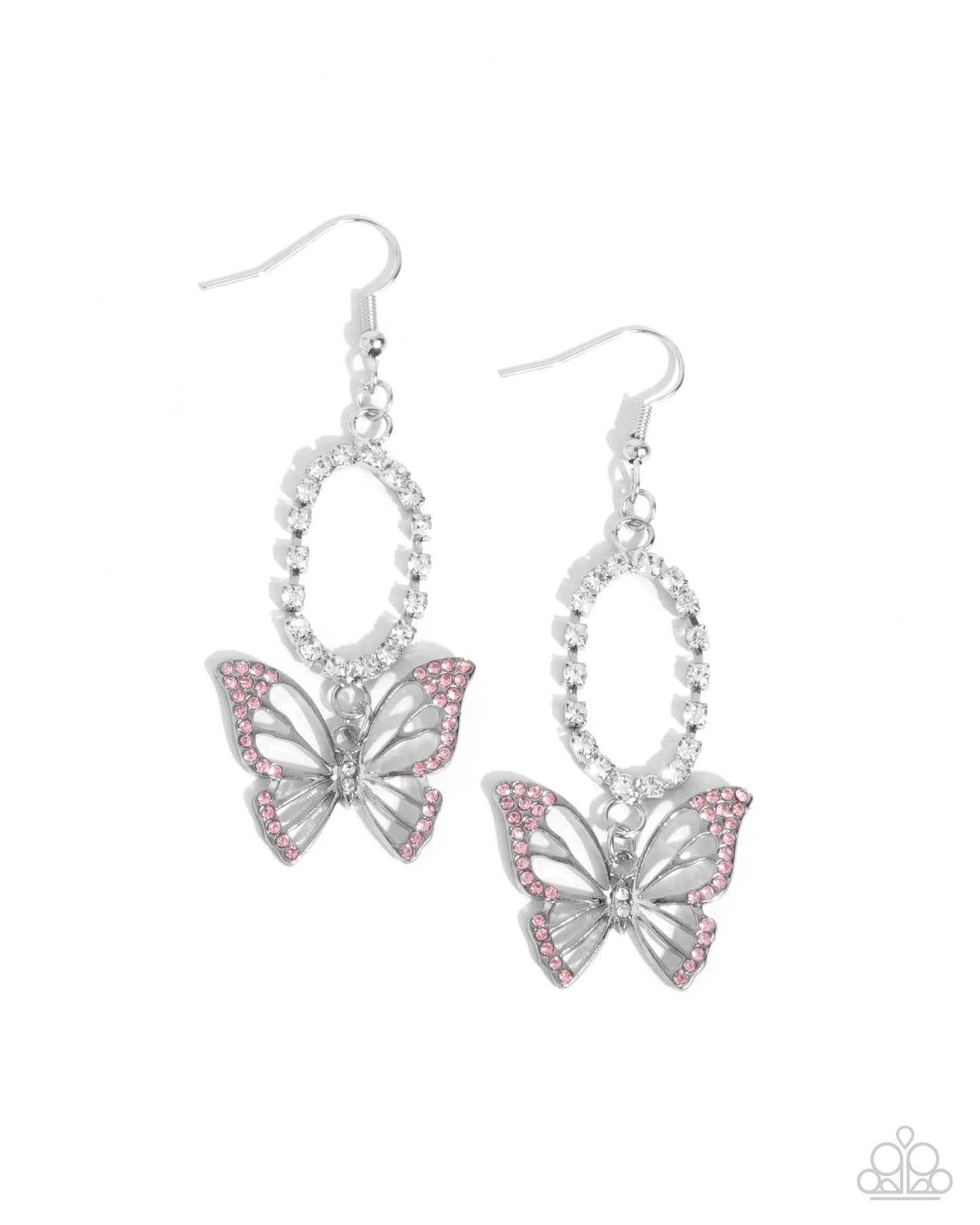 Aerial Avenue Pink Earrings - Jewelry by Bretta