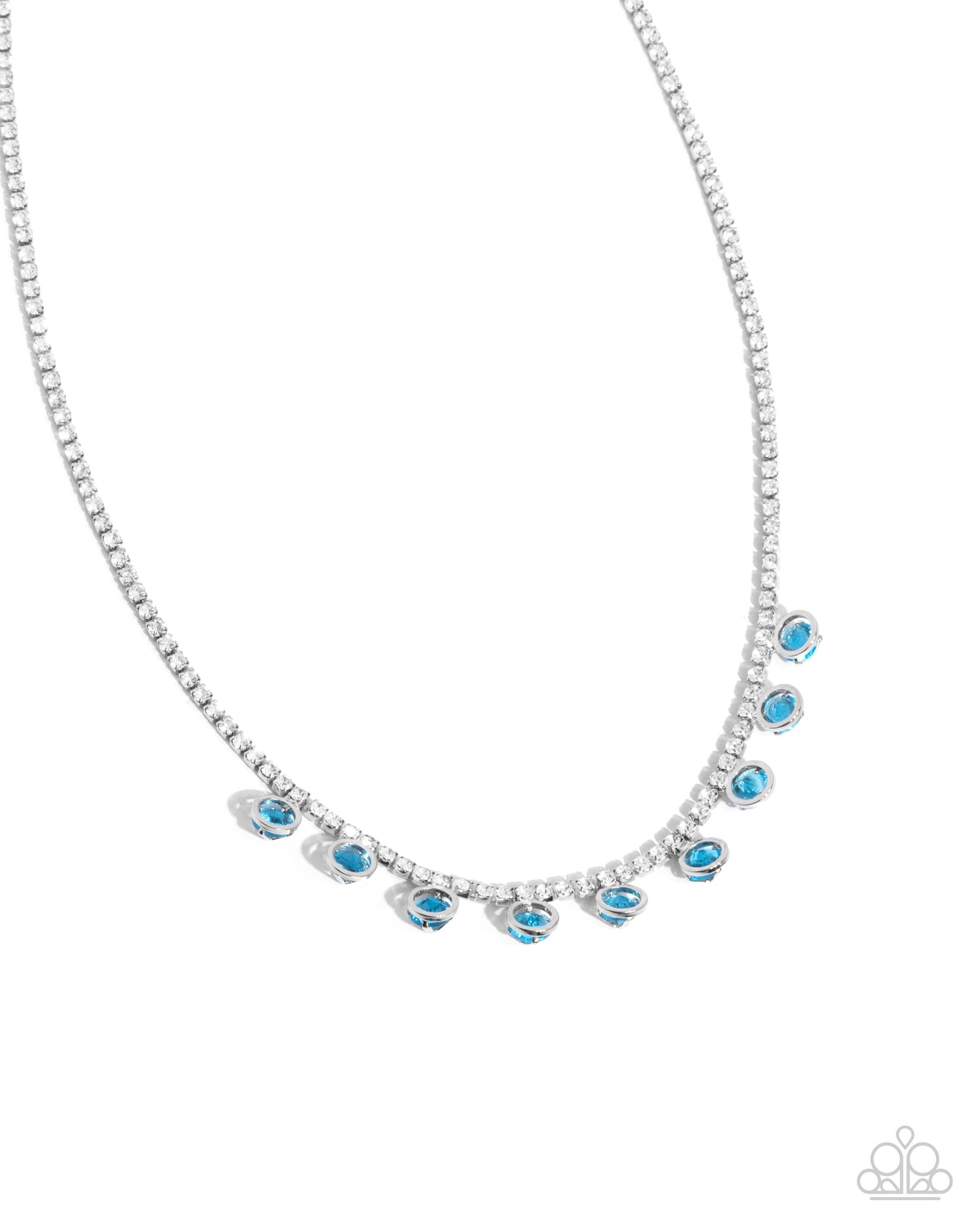 Conveying Charm Blue Necklace - Jewelry By Bretta
