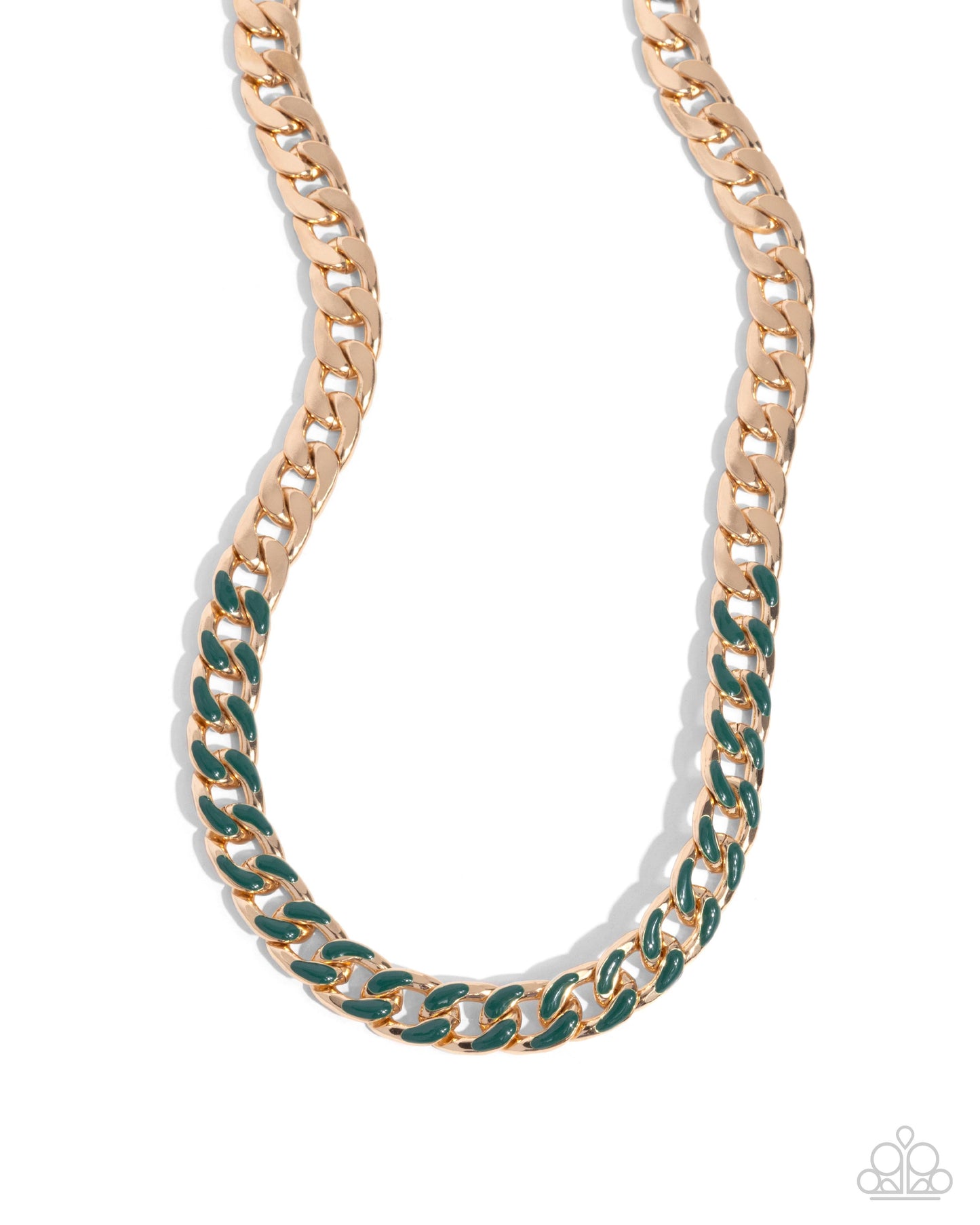 Painted Problem Green Necklace - Jewelry by Bretta