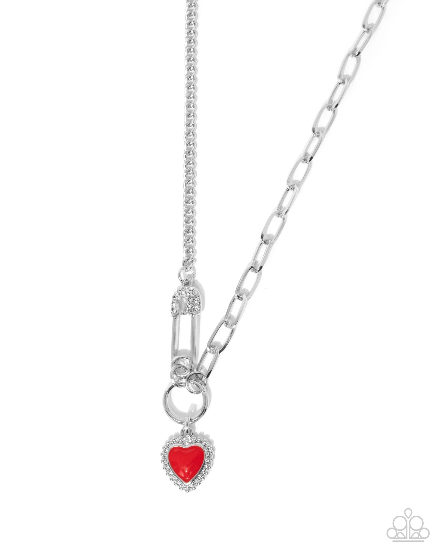 Valuable Valor Red Heart Necklace - Jewelry by Bretta