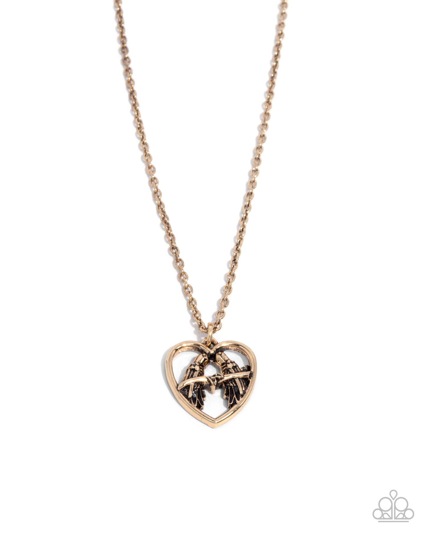 Brilliant Birds Gold Necklace - Jewelry by Bretta