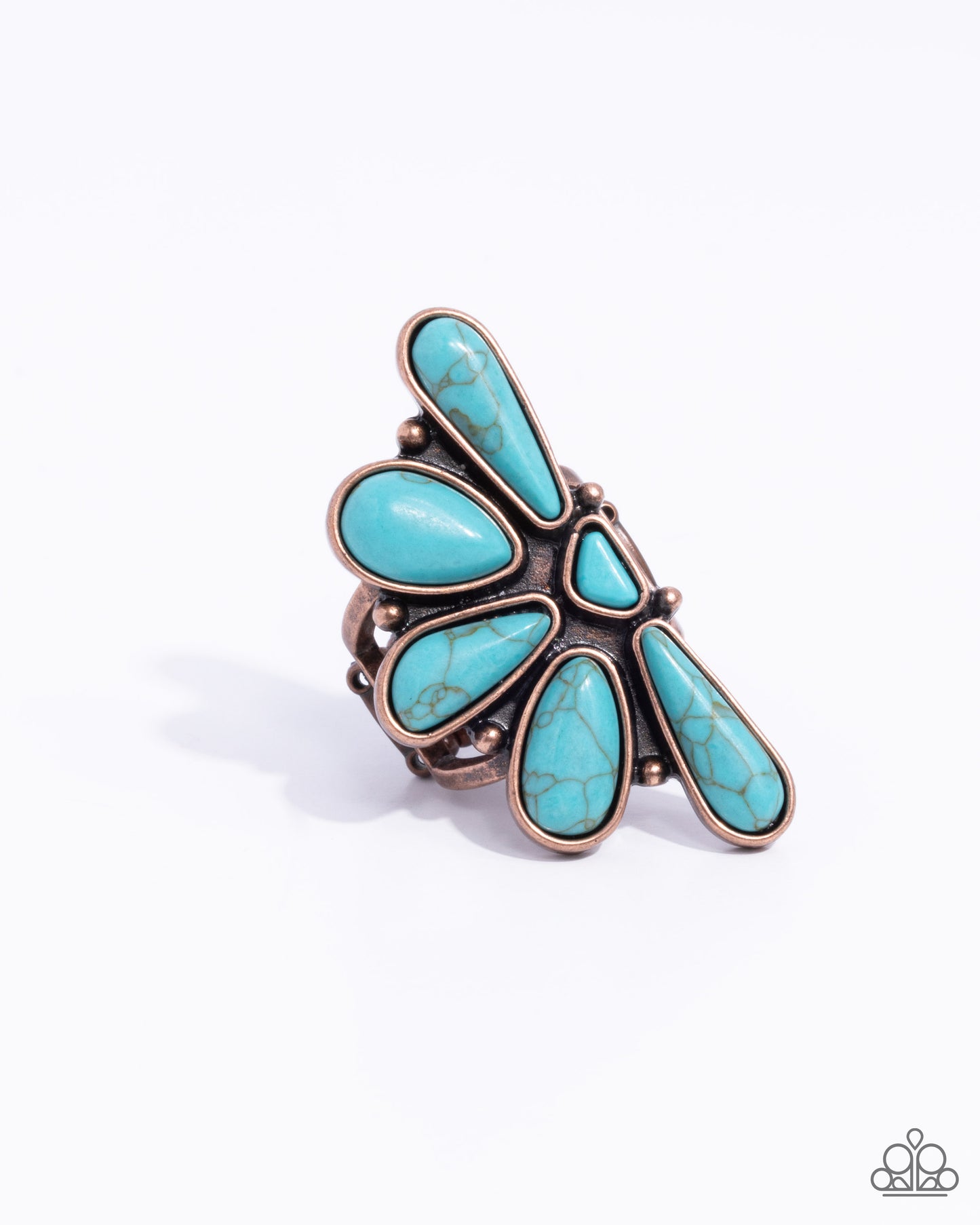 Stony Spectacle Copper Ring - Jewelry by Bretta