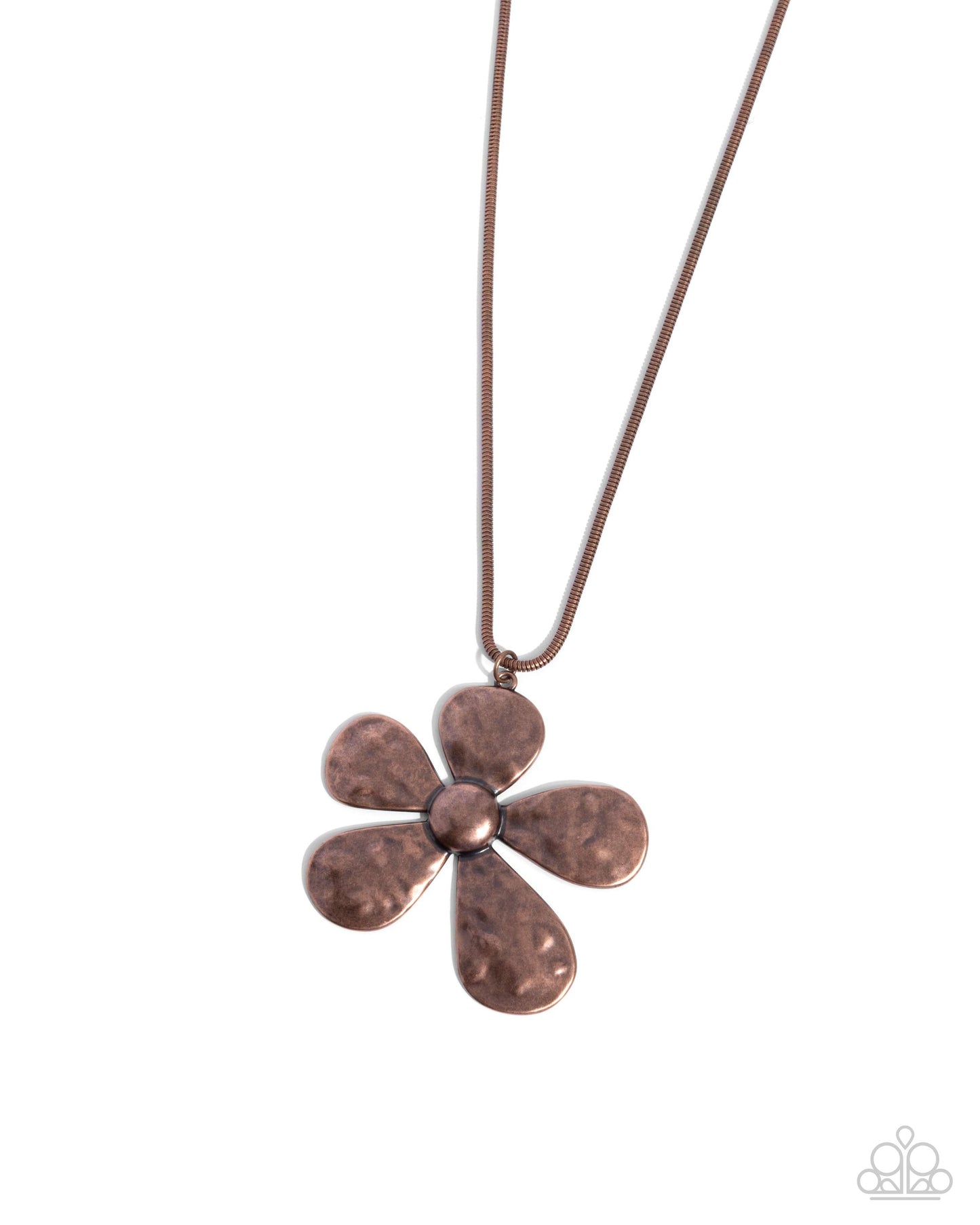 Gratifying Garden Copper Necklace - Jewelry by Bretta