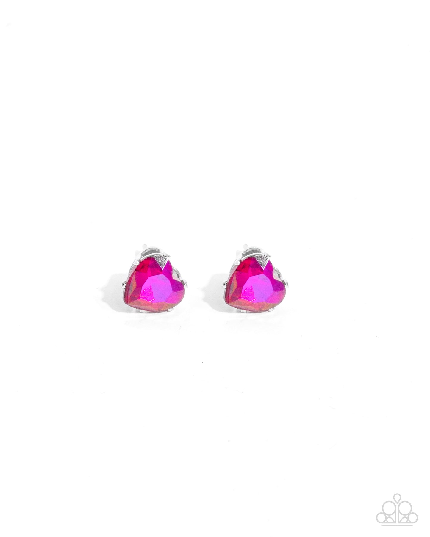 Sweetheart Stunner Pink Heart Post Earrings - Jewelry by Bretta