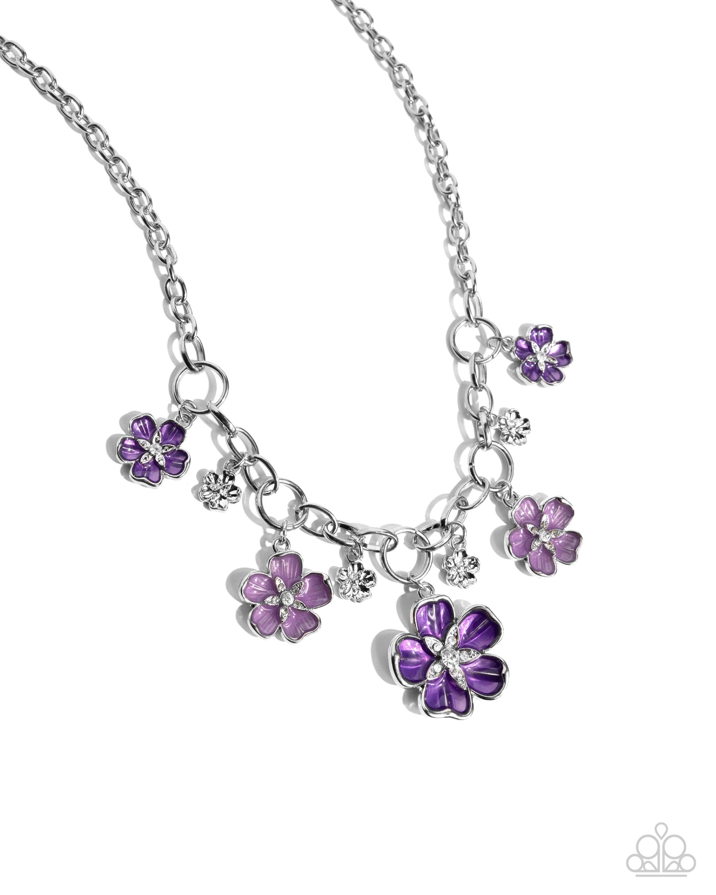 Secretive Sprig Purple Necklace - Jewelry by Bretta
