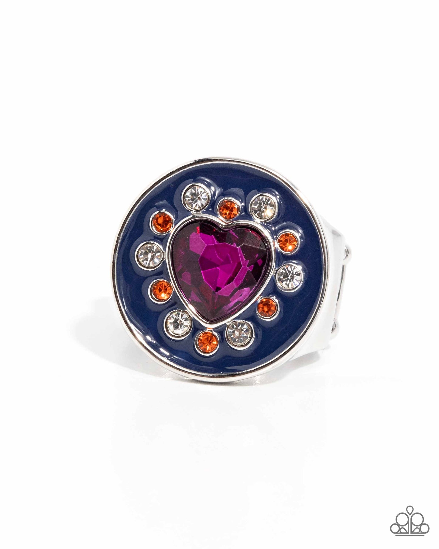 Parlor Painting Blue Ring - Jewelry by Bretta