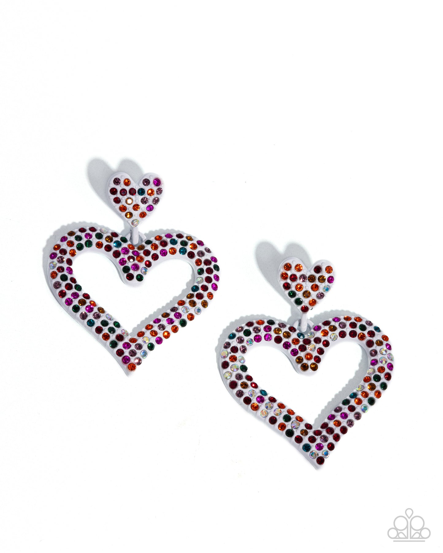Dazzling Deed Multi Heart Earrings - Jewelry by Bretta