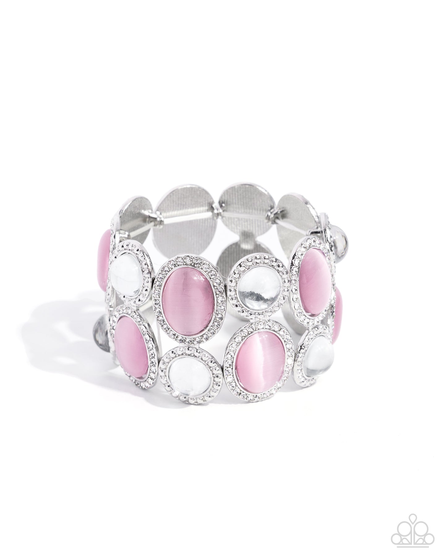 Affixed Appeal Pink Bracelet - Jewelry by Bretta