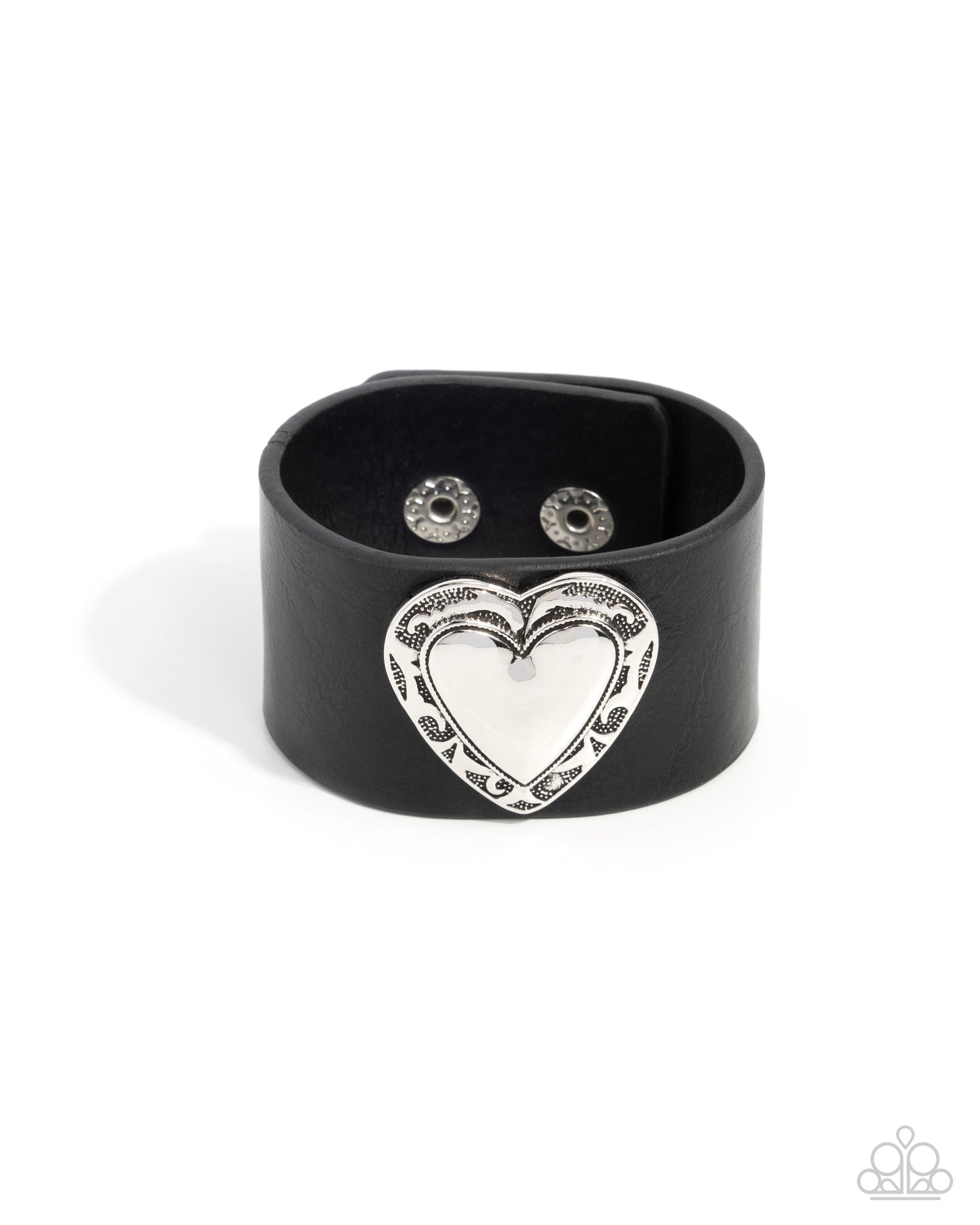 Decorated Debut Black Heart Bracelet - Jewelry by Bretta