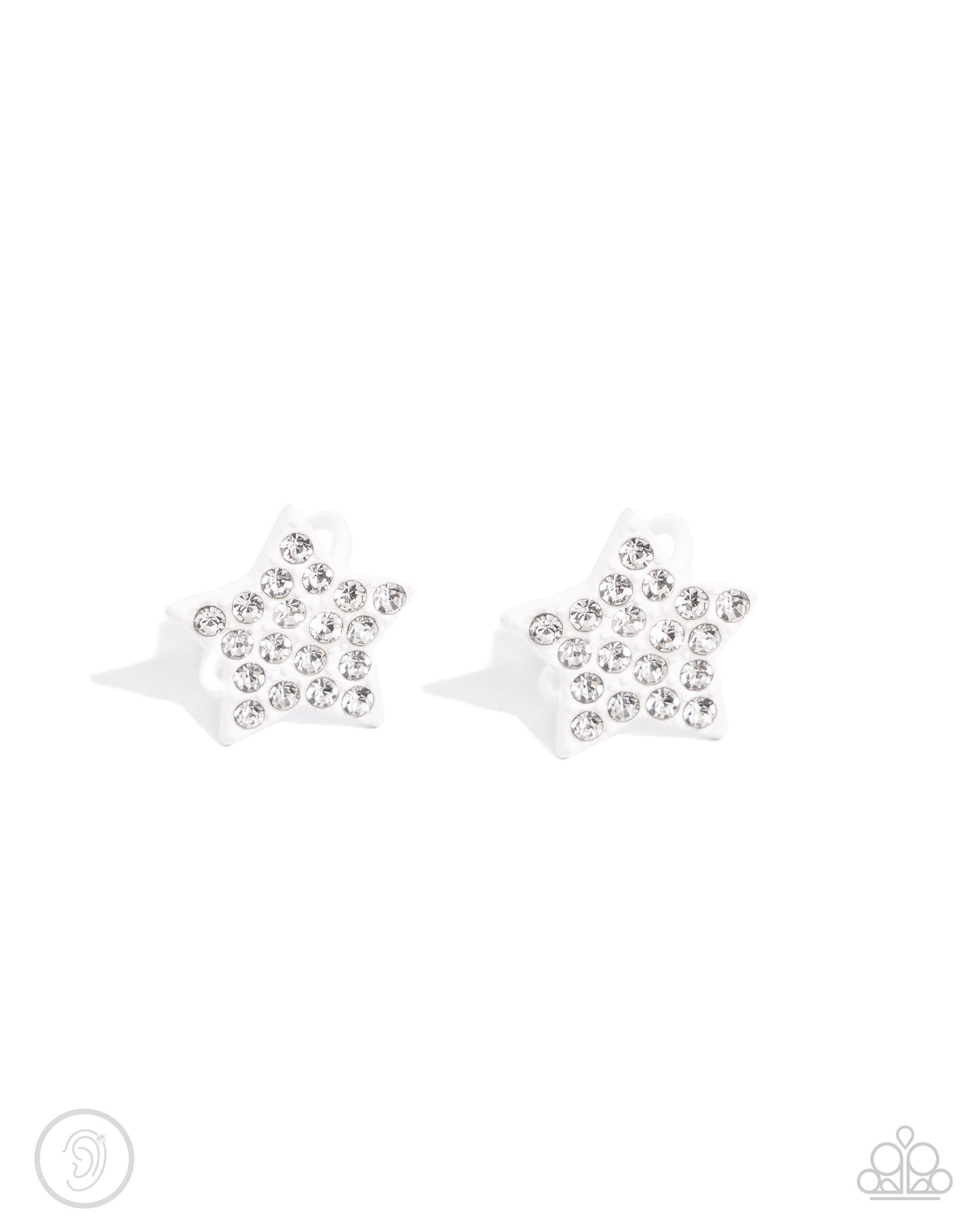 Stellar Skill White Ear Cuffs - Jewelry by Bretta