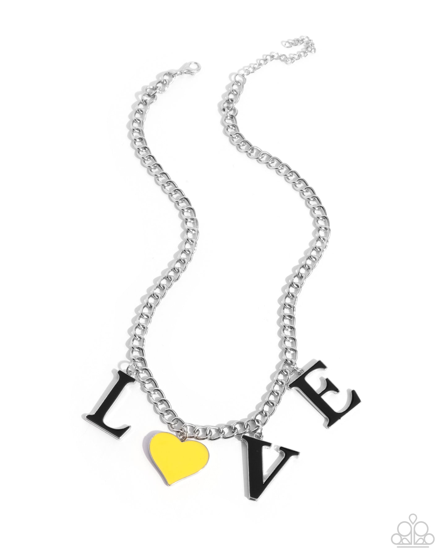 Lovely Lineup Yellow Necklace - Jewelry by Bretta