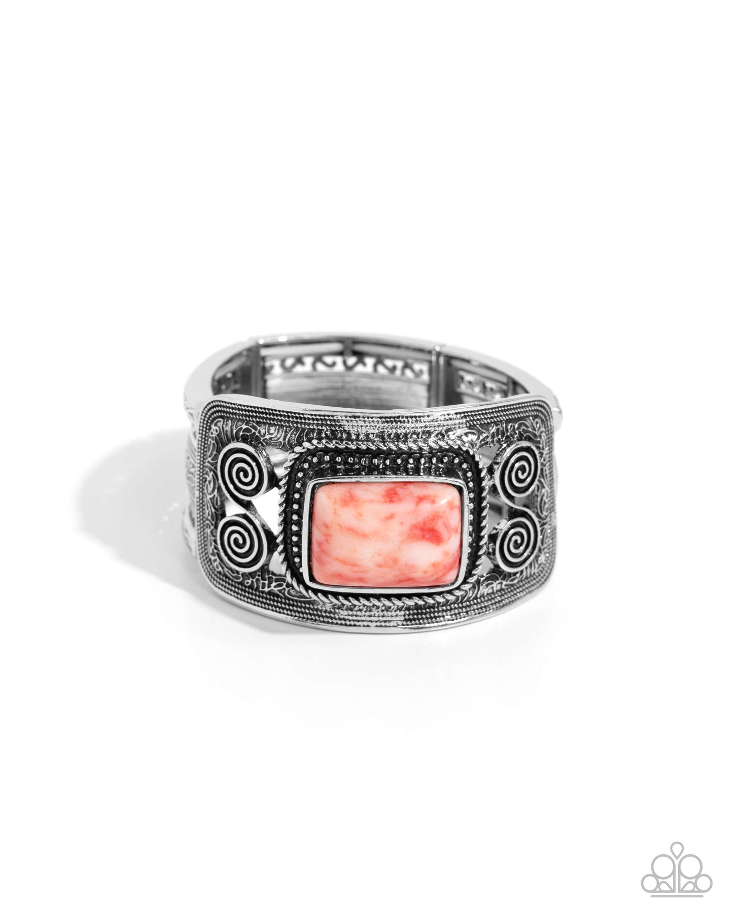 Rustic Reaction Red Bracelet - Jewelry by Bretta