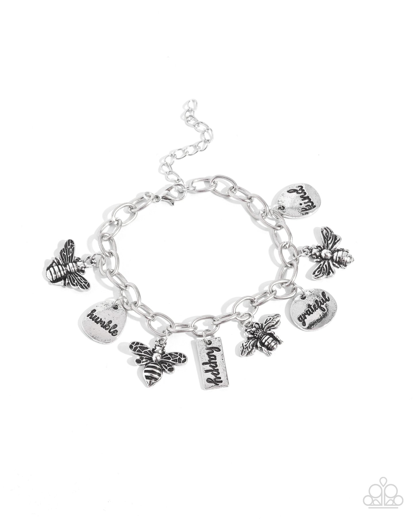 Compassionate Charm Silver Bracelet - Jewelry by Bretta