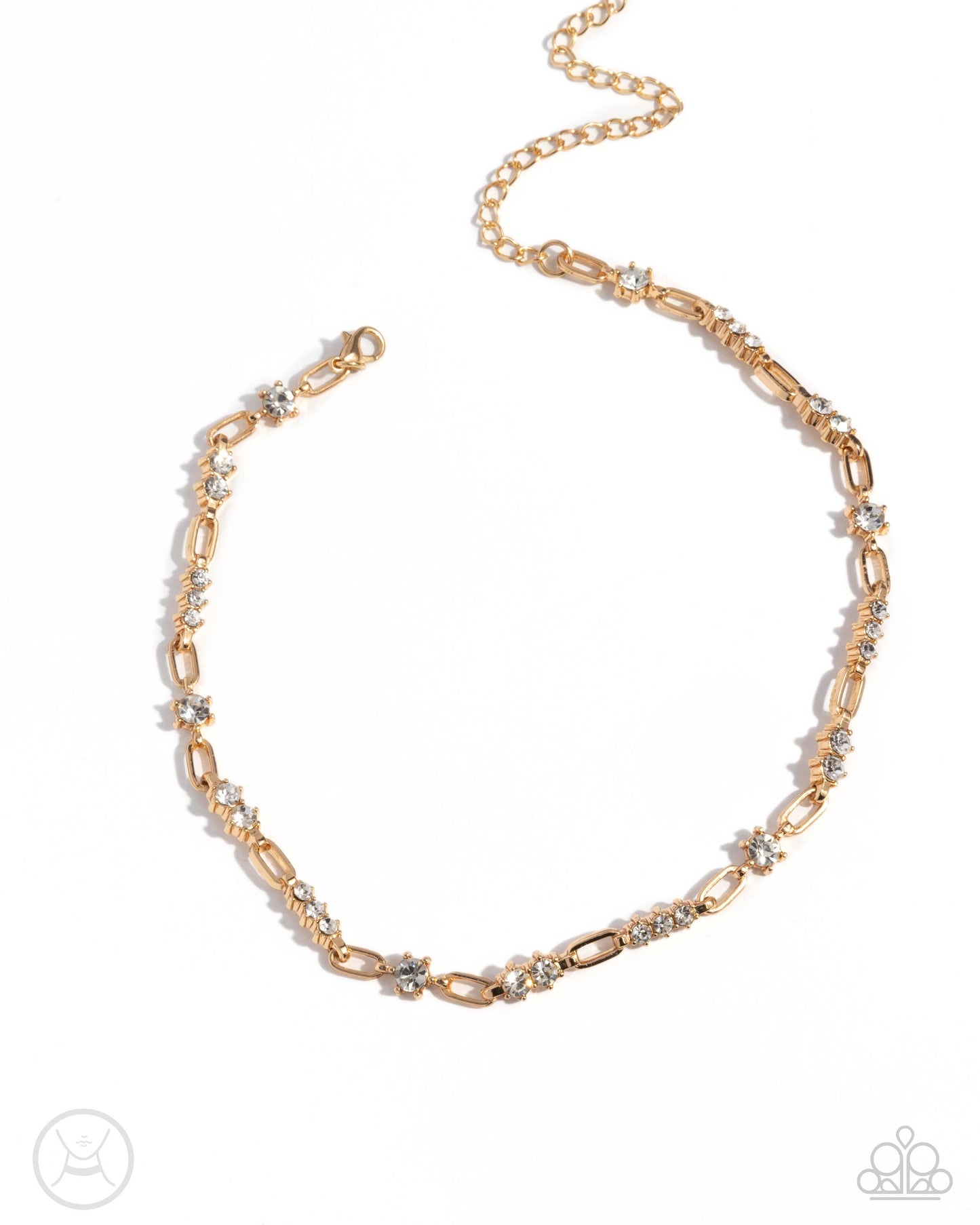 Pronged Pageantry Gold Necklace - Jewelry by Bretta