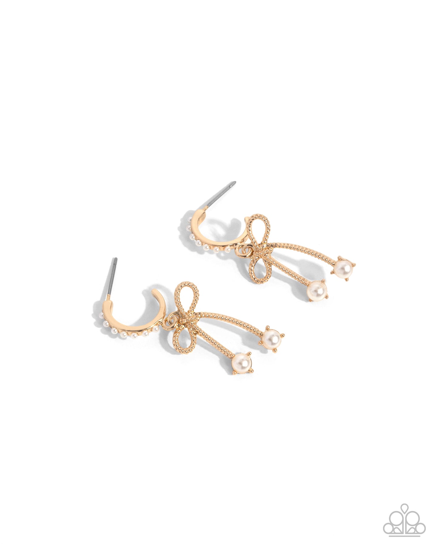 Charming Coquette Gold Earrings - Jewelry by Bretta
