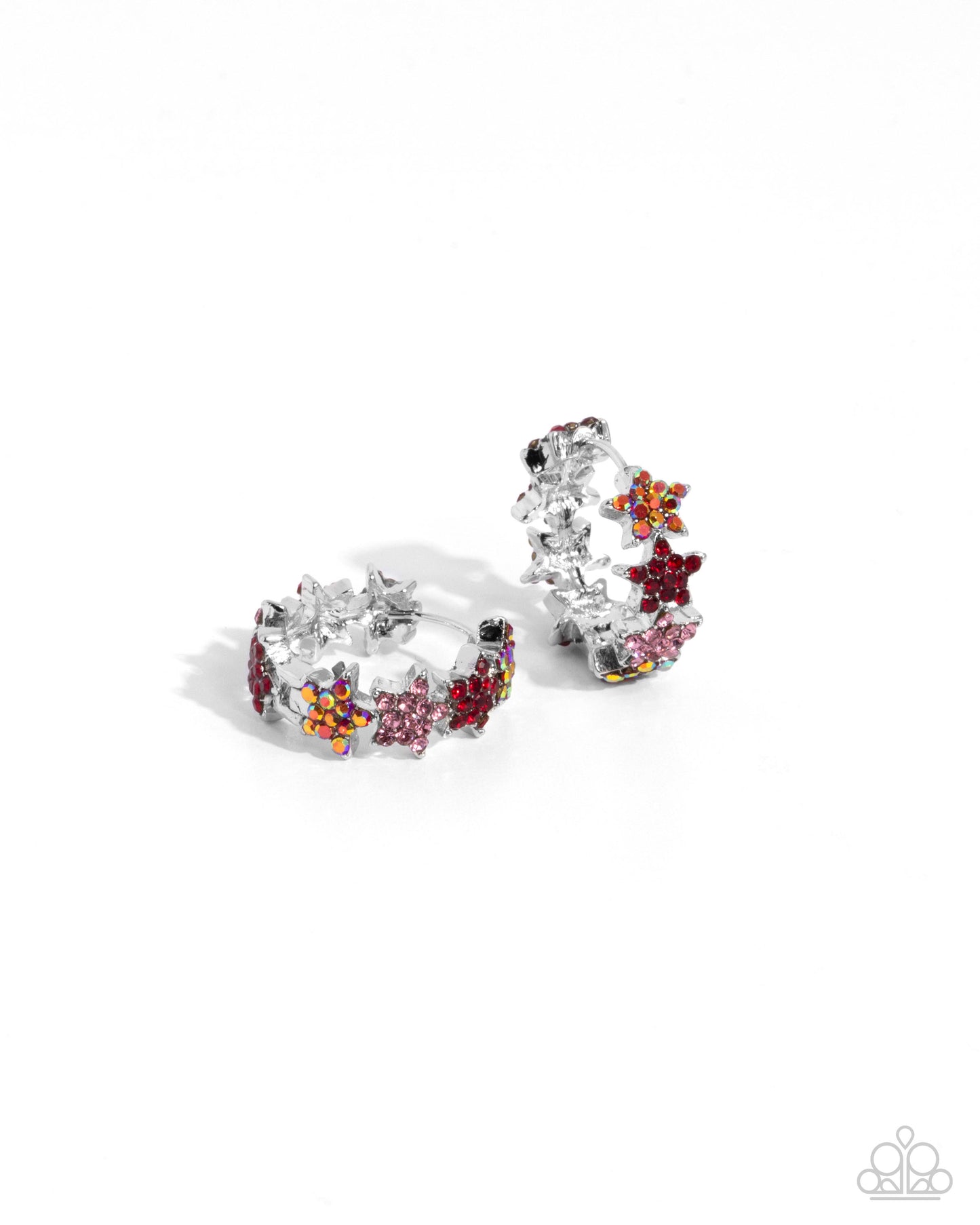 Stellar Surrender Red Hoop Earrings - Jewelry by Bretta