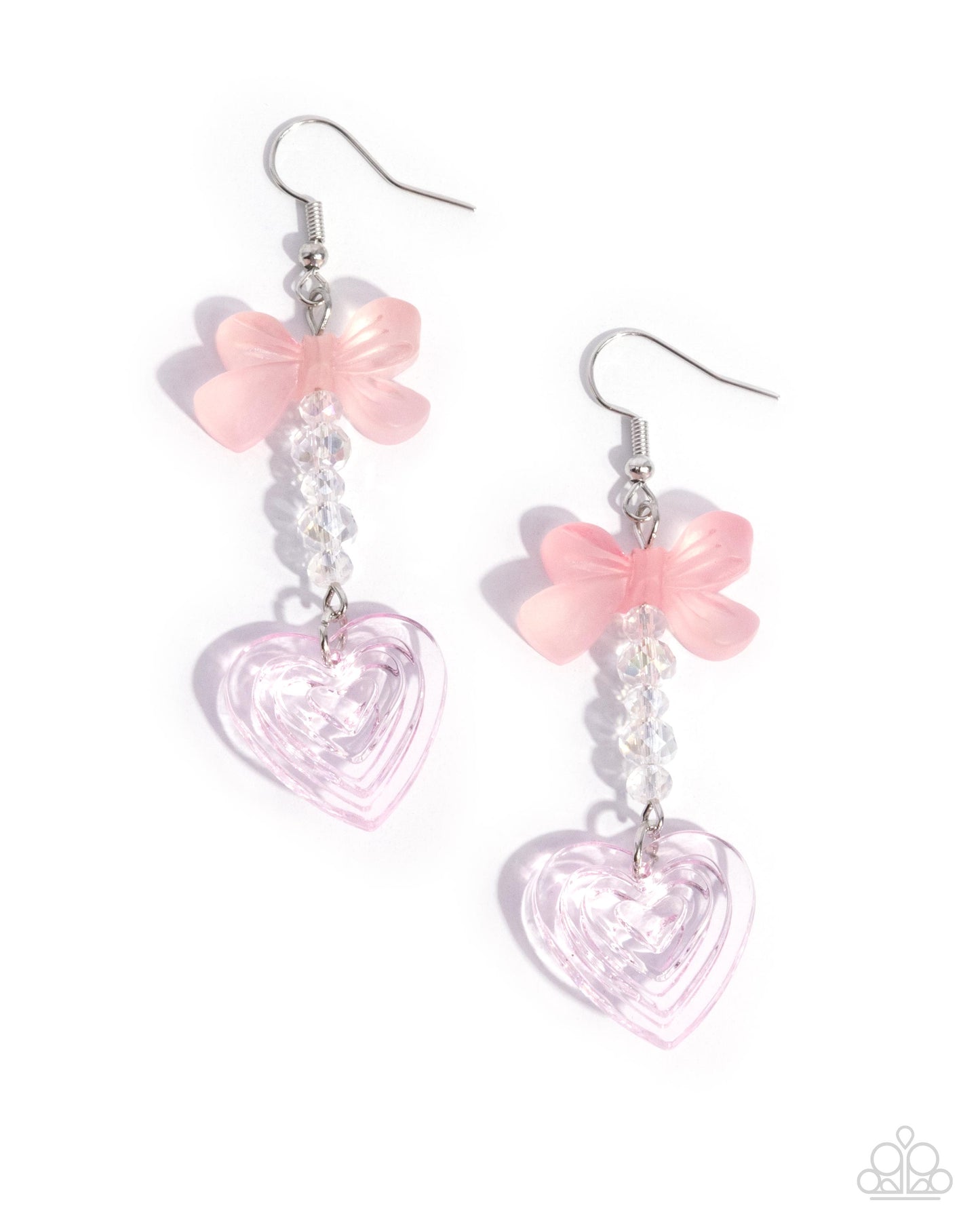 Feminine Freefall Pink Earrings - Jewelry by Bretta