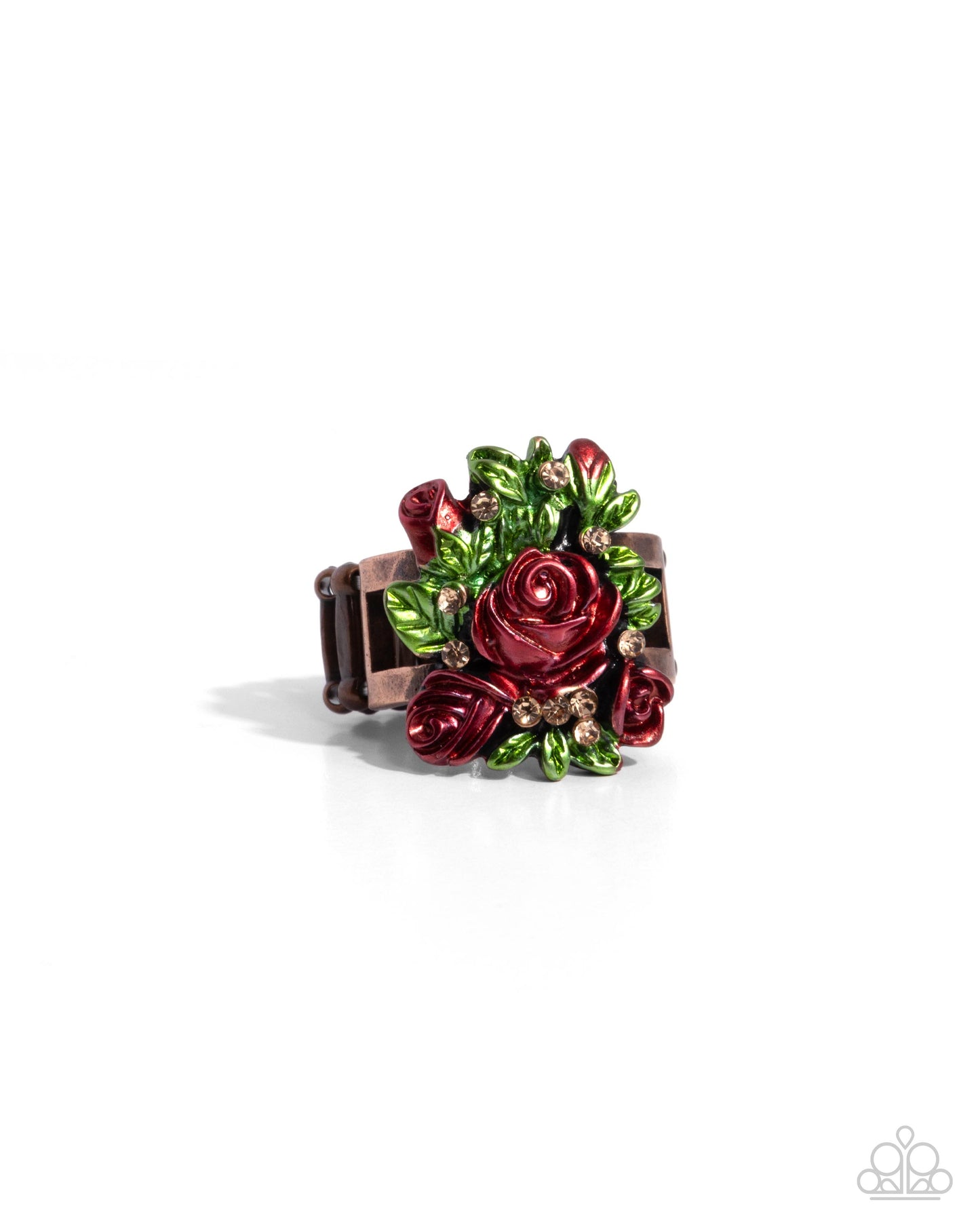 Rosy Route Copper Ring - Jewelry by Bretta