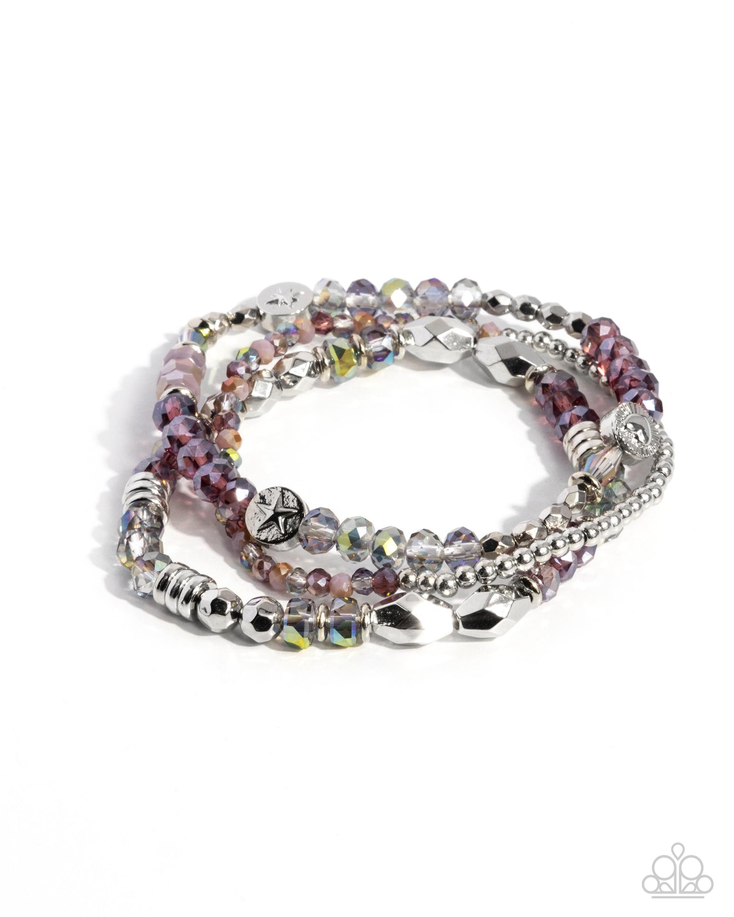 Stellar Salvage Purple Bracelet - Jewelry by Bretta