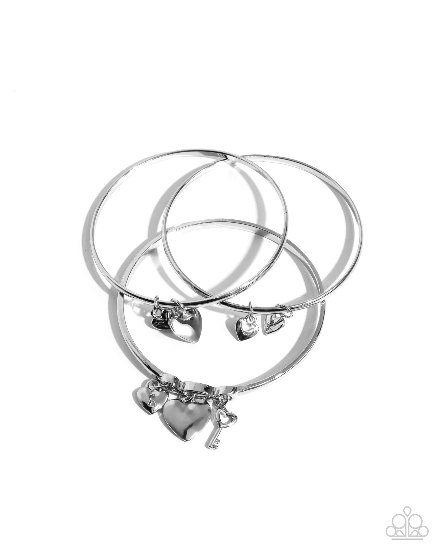 Sealed Sweetheart Silver Bracelets - Jewelry by Bretta
