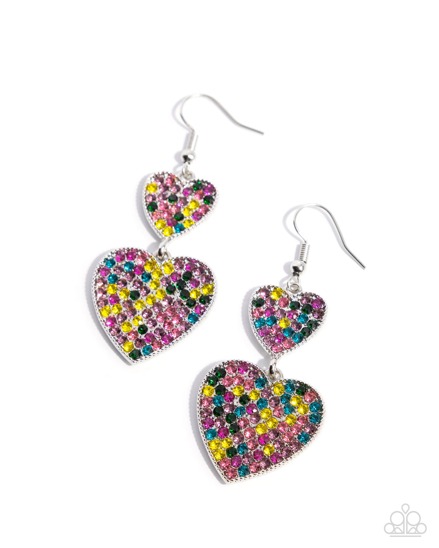You Make My Heart Glow Multi Earrings