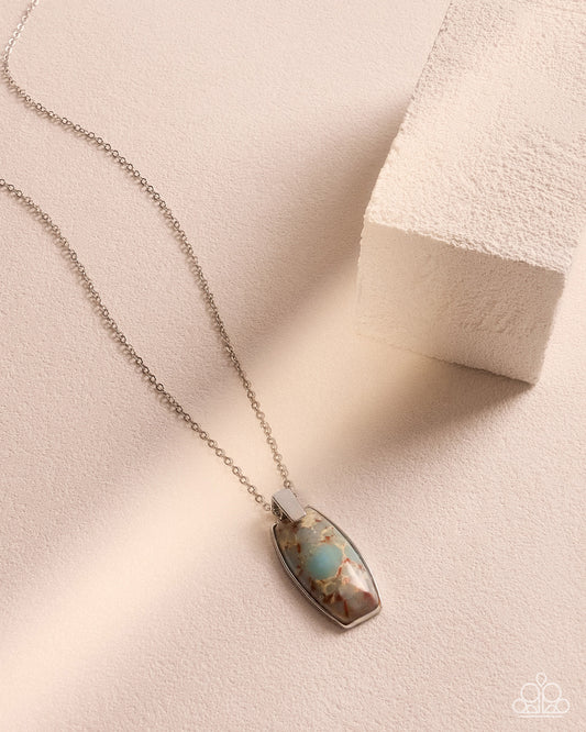 Santa Fe Someday blue turquoise necklace additional product view