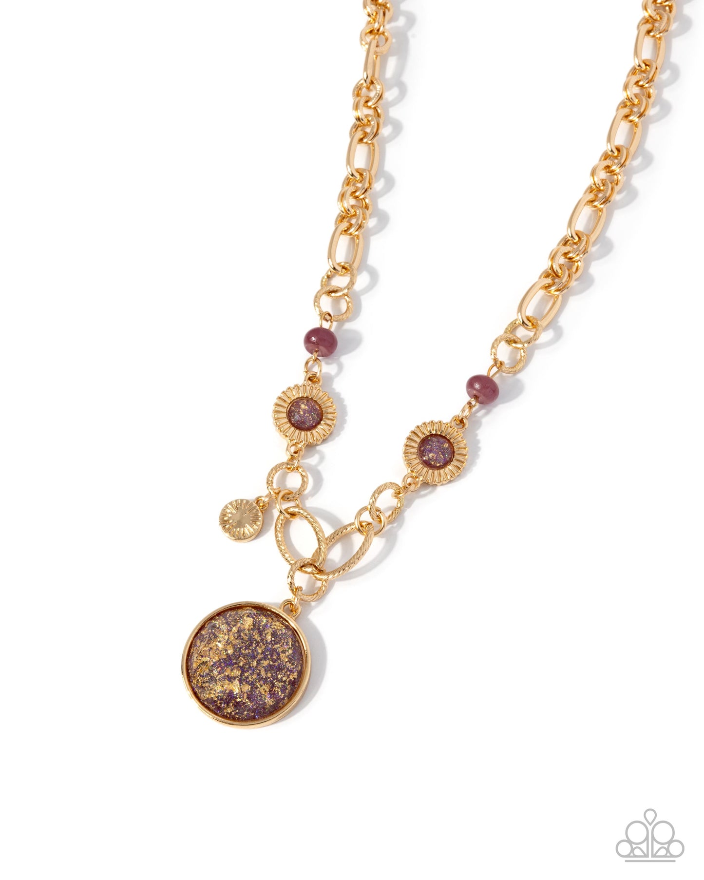 FLECKS Big Thing Purple Necklace - Jewelry by Bretta