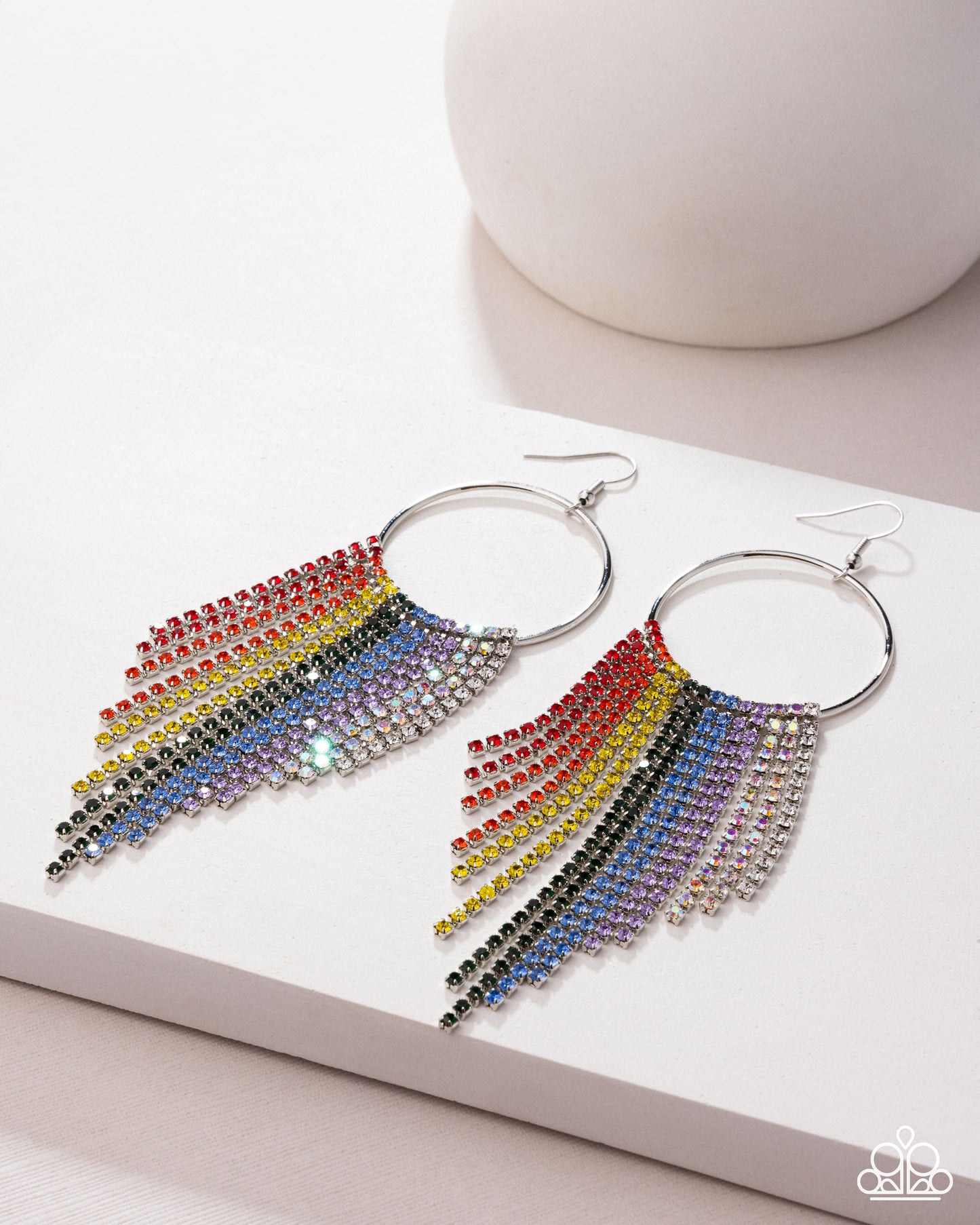 Streamlined Shimmer Multi Earrings - Jewelry by Bretta