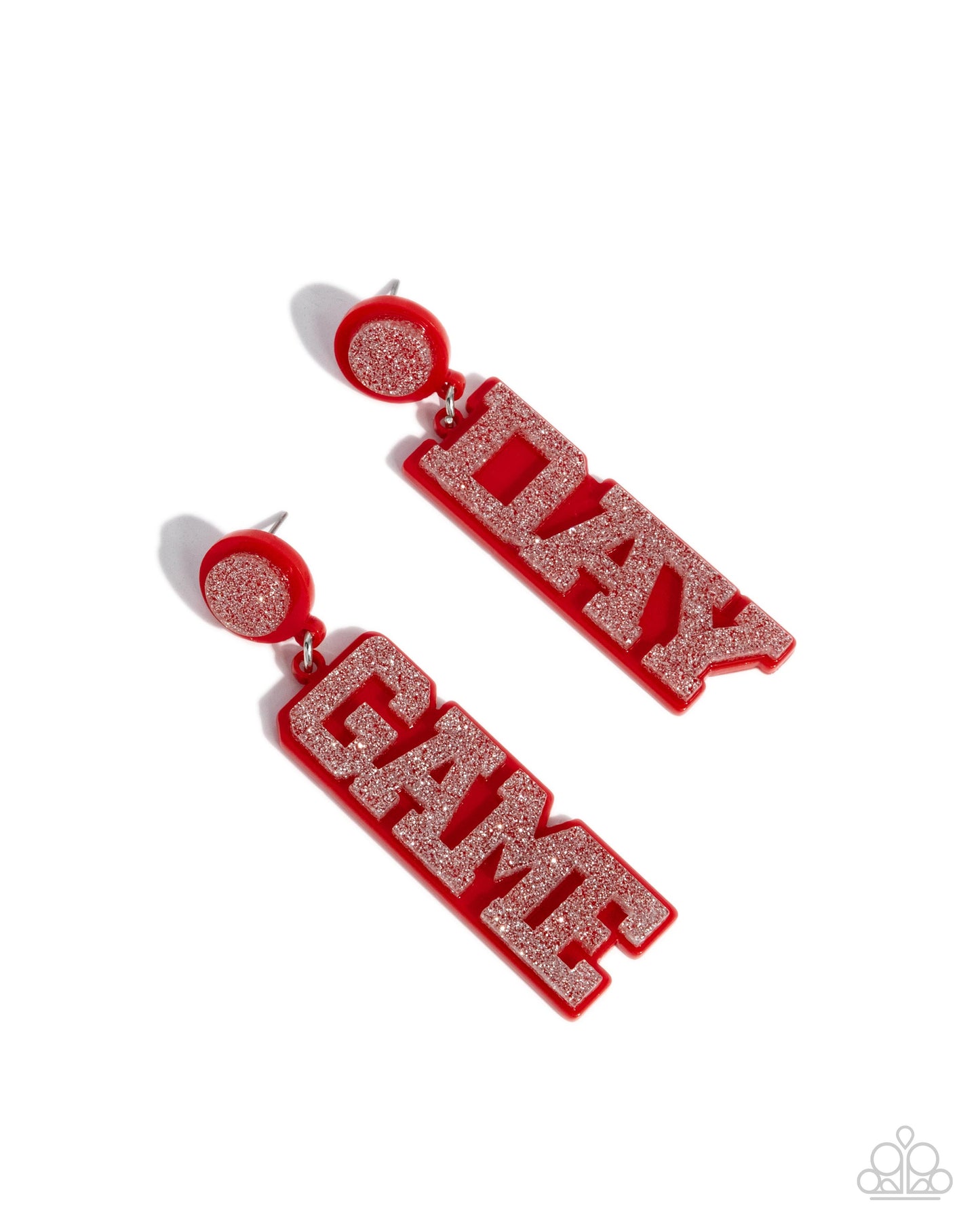 Home Game Red Earrings - Jewelry by Bretta