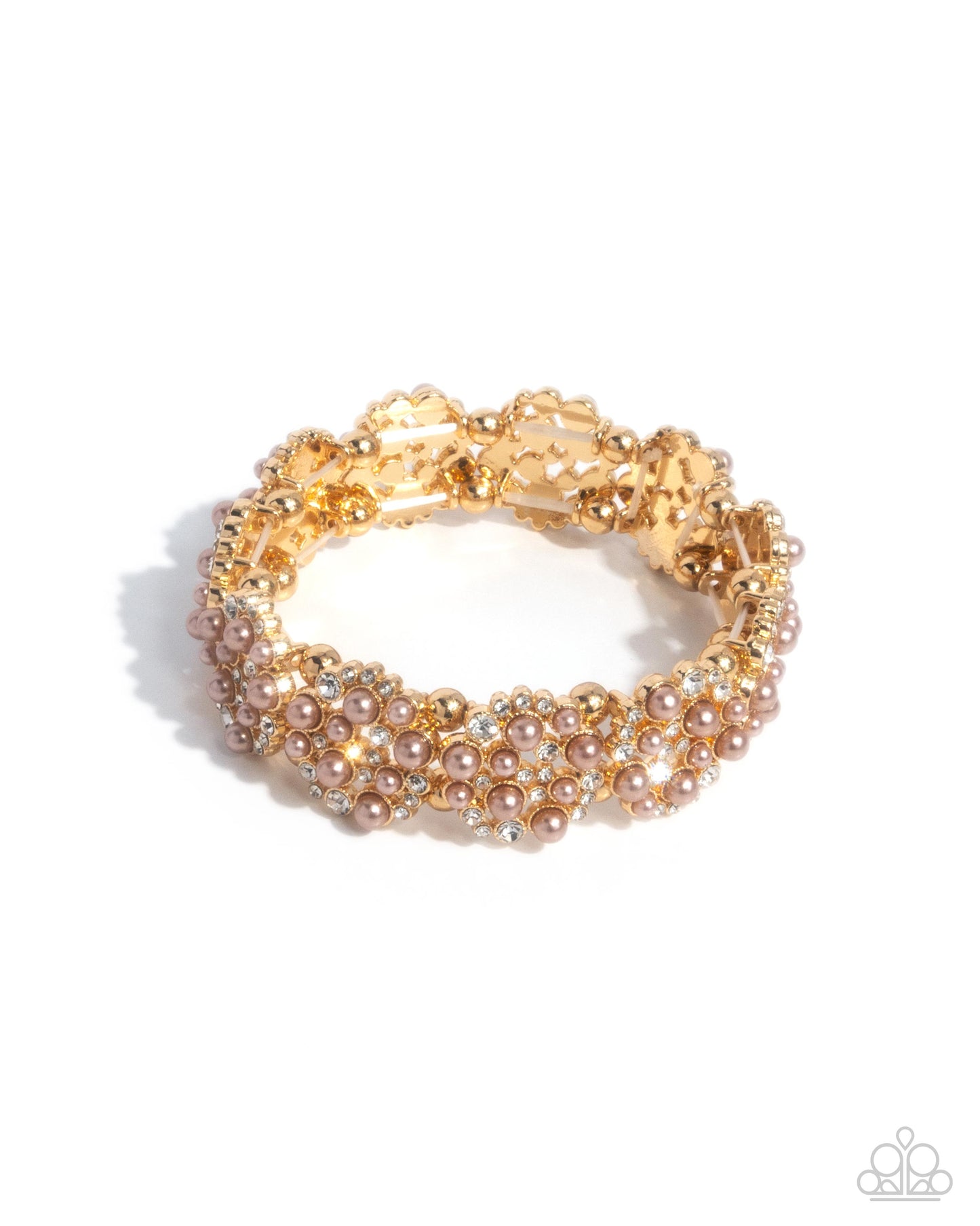 Were You Dazzled? Brown Bracelet - Jewelry by Bretta