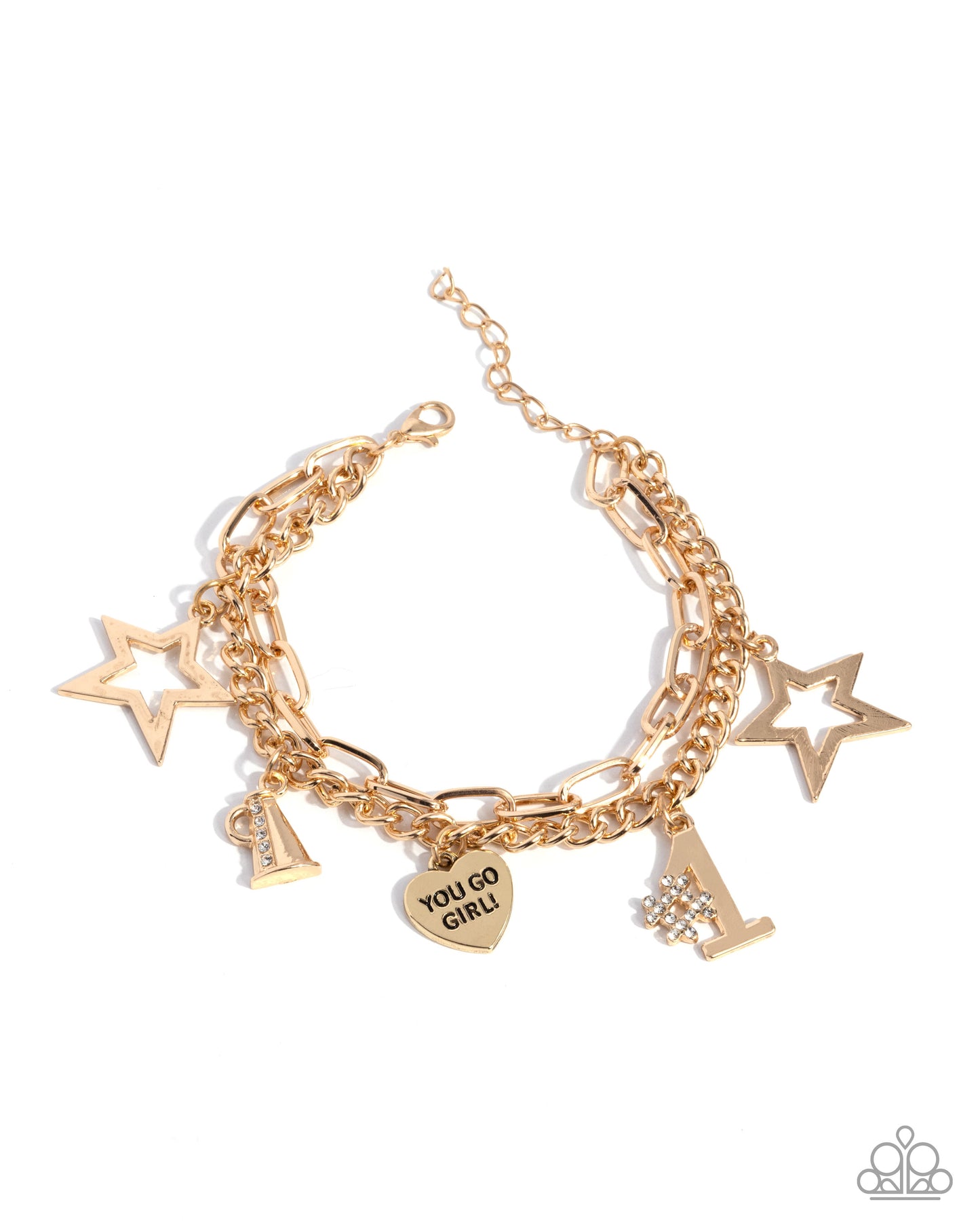 Team Spirit Gold Bracelet - Jewelry by Bretta