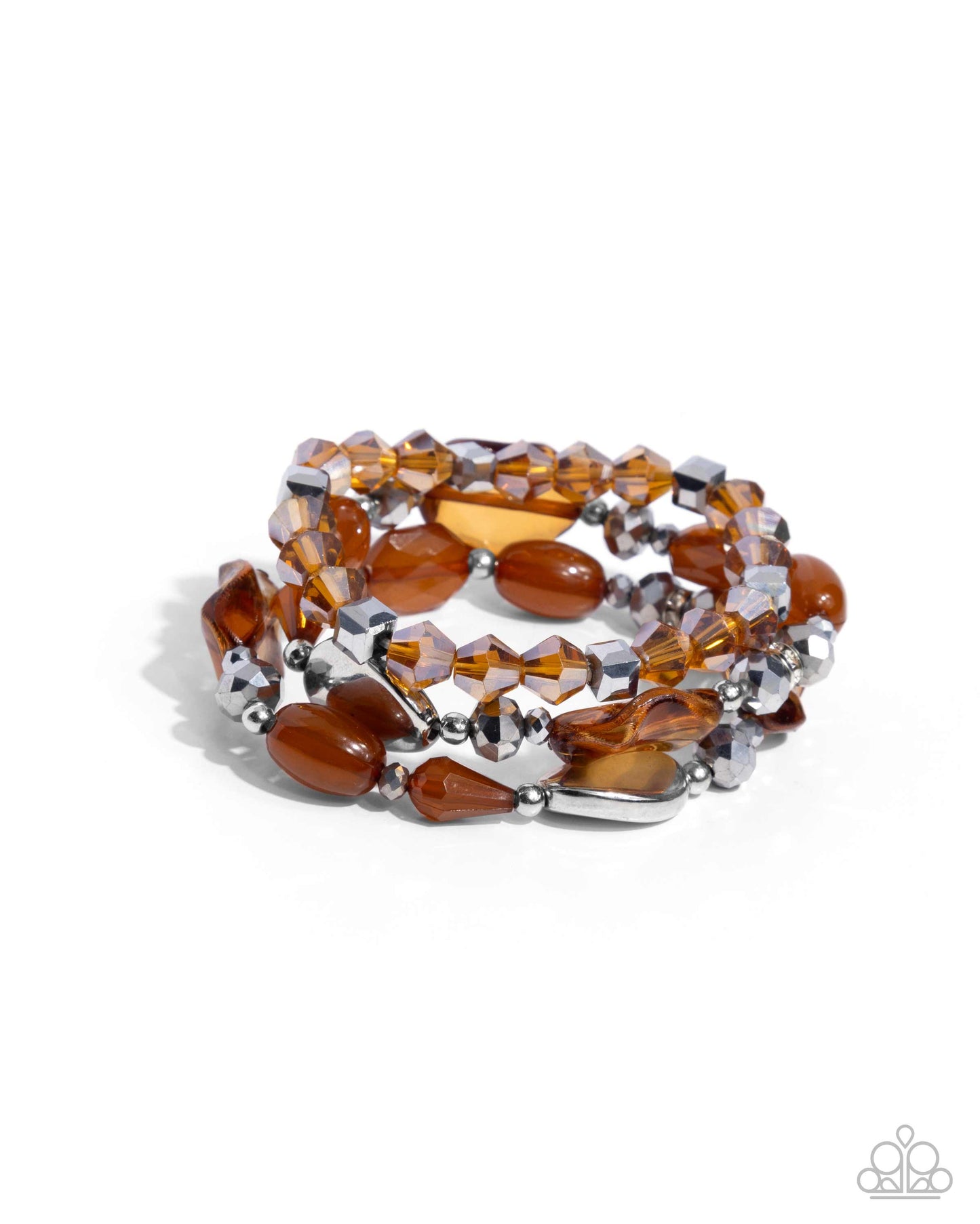 Lets Groove Tonight Brown Bracelet - Jewelry by Bretta