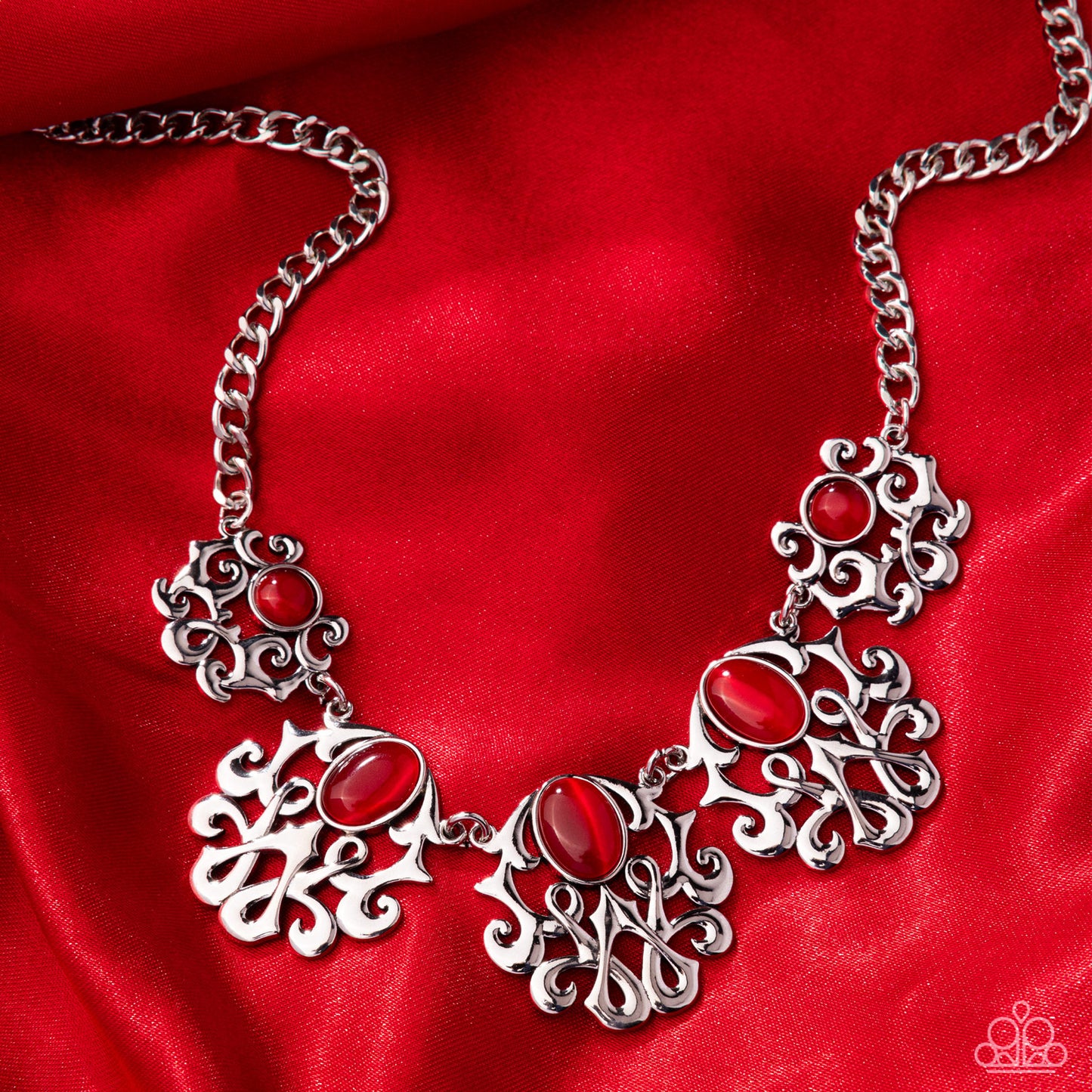 Midsummer Masterpiece Red Necklace - Jewelry by Bretta