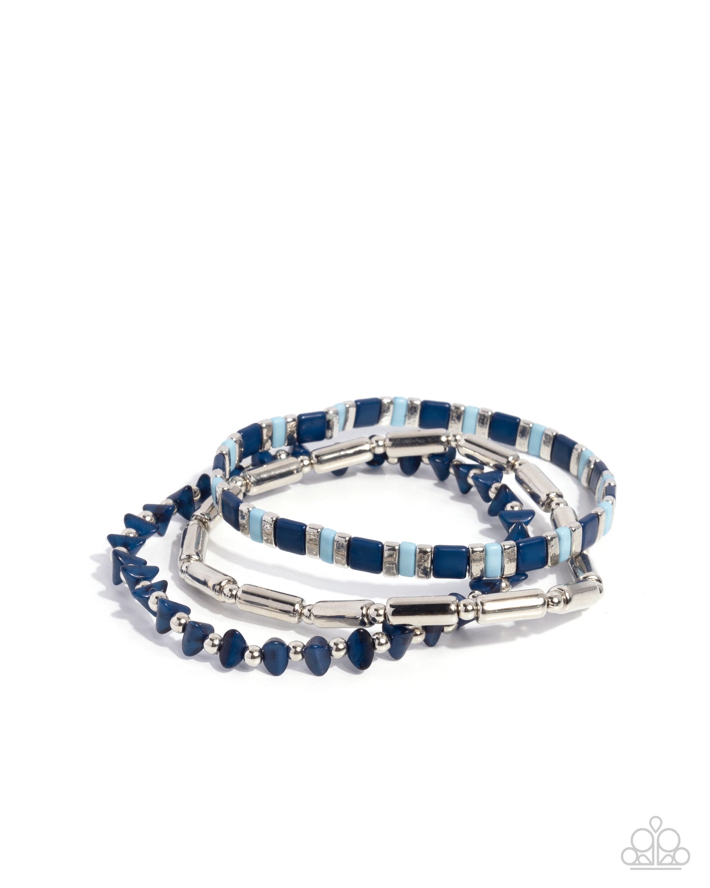 Serendipitous Stack Blue Bracelet - Jewelry by Bretta