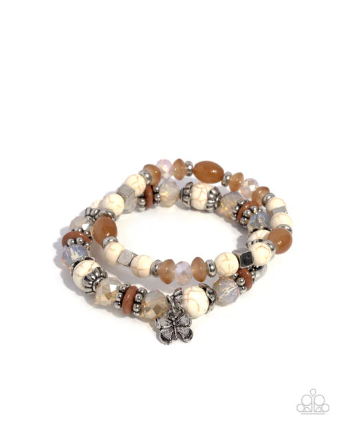 Meaningful Metamorphosis Brown Bracelet - Jewelry by Bretta