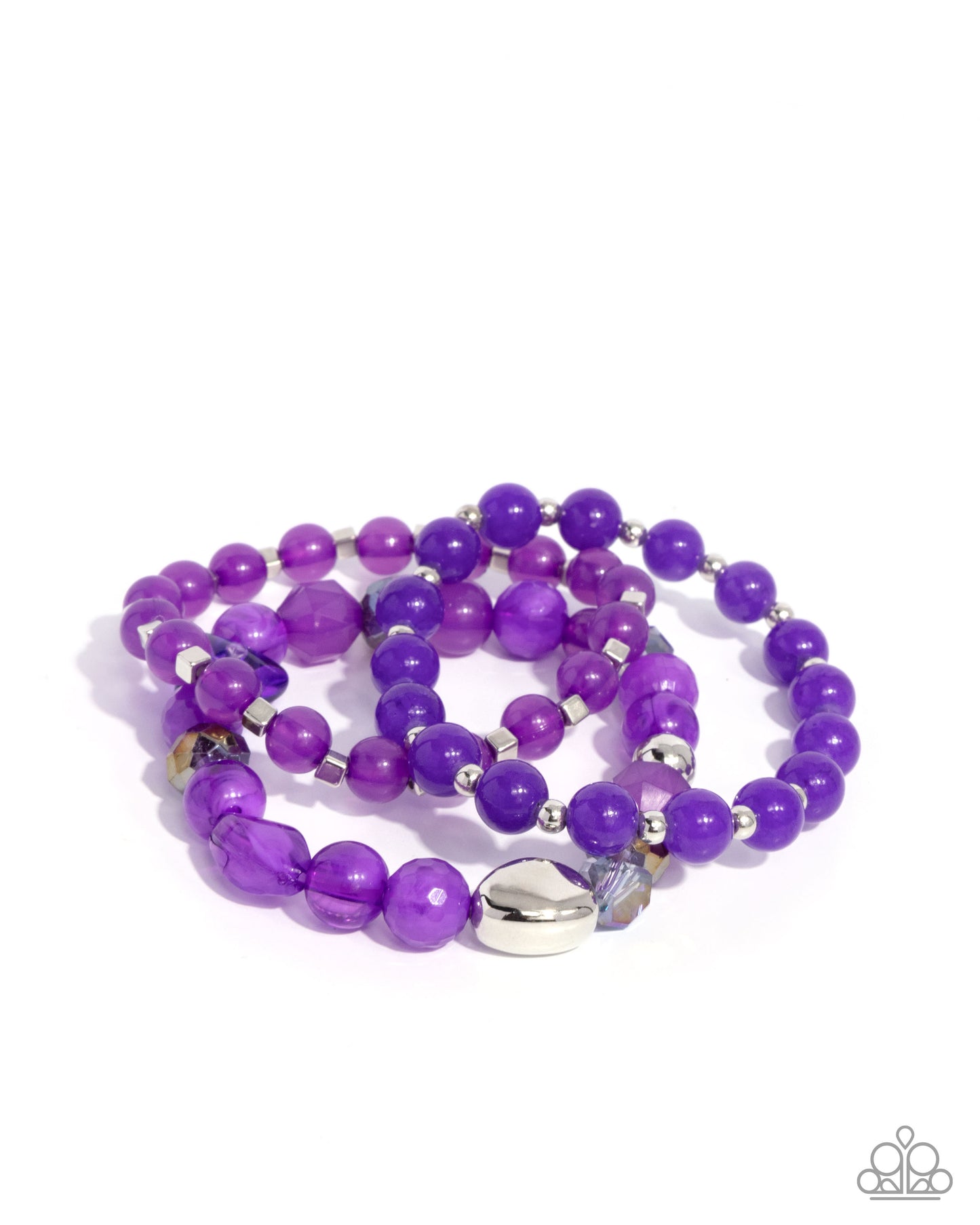 Breathtaking Beat Purple Bracelets - Jewelry by Bretta