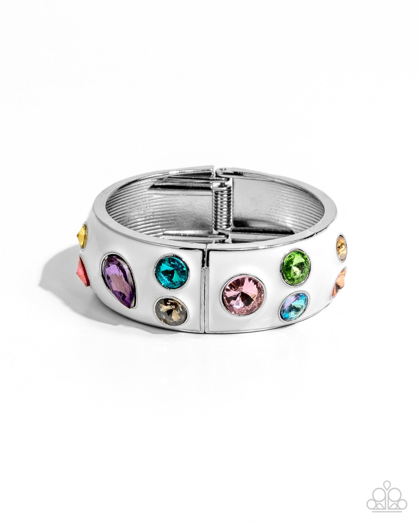 Planned Polka Dots White Bracelet - Jewelry by Bretta