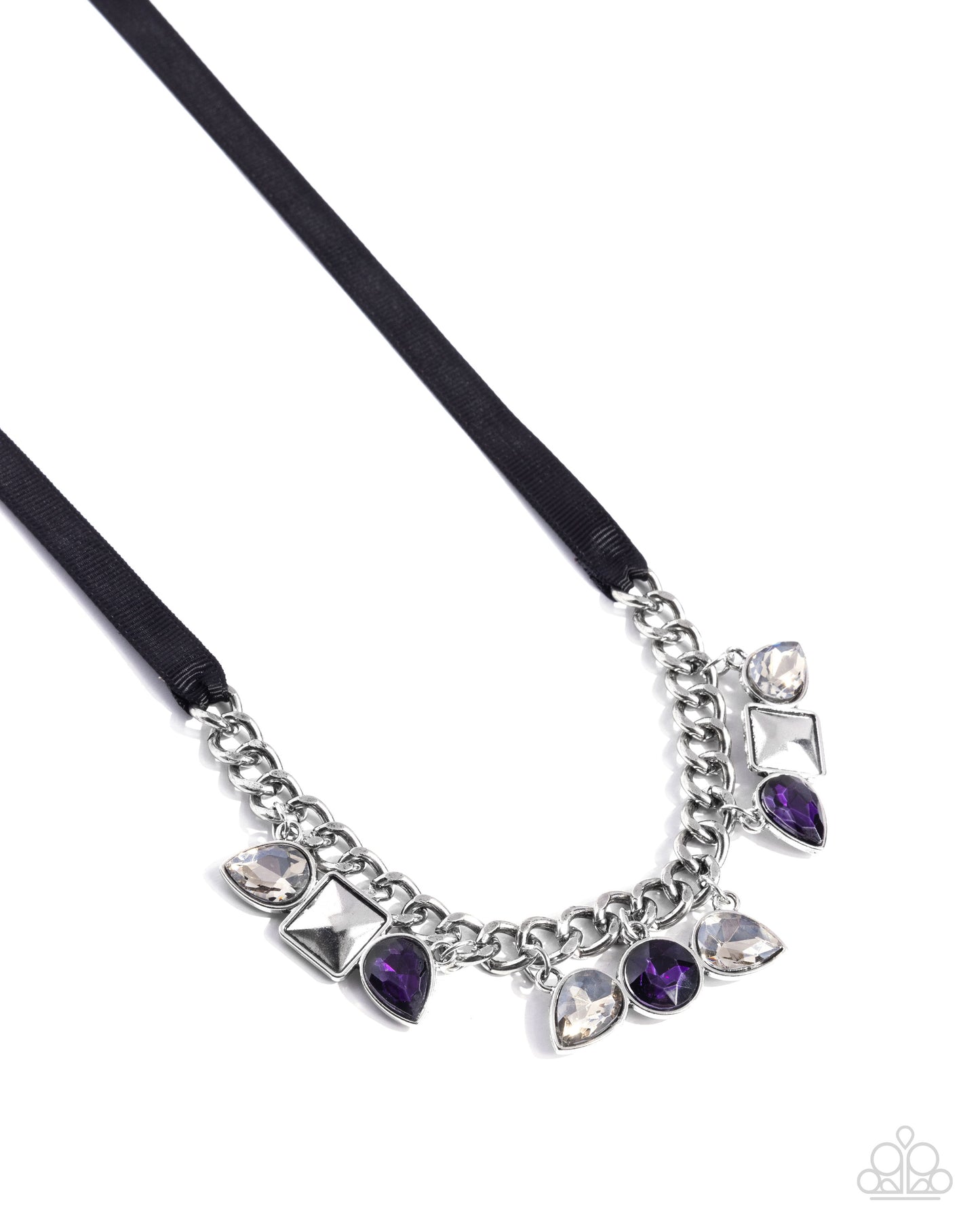Sassy Salutation Purple Necklace - Jewelry by Bretta