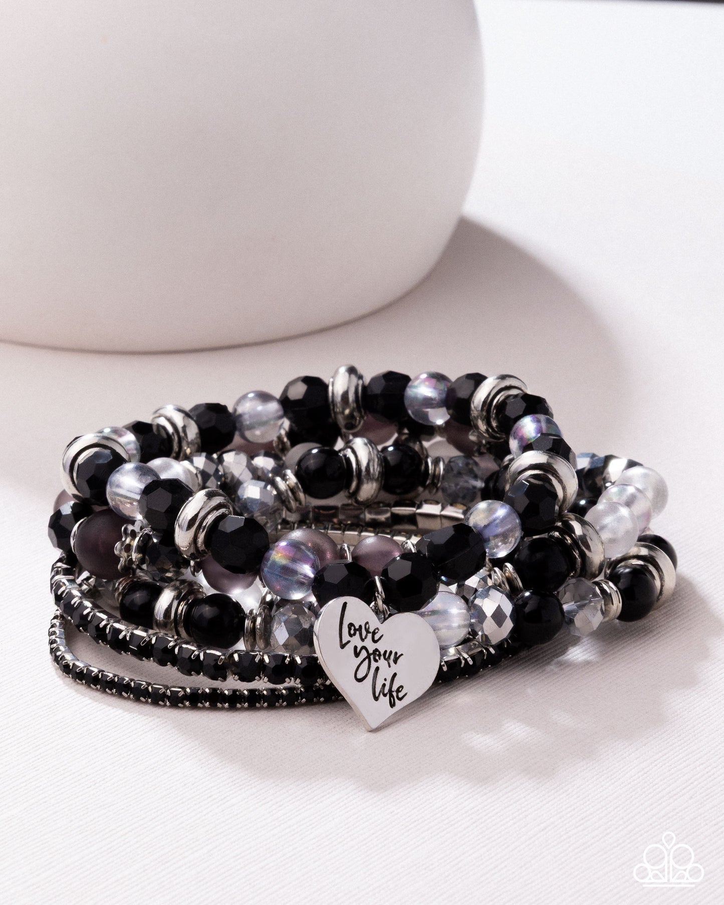 Optimistic Opulence Black Bracelets - Jewelry by Bretta