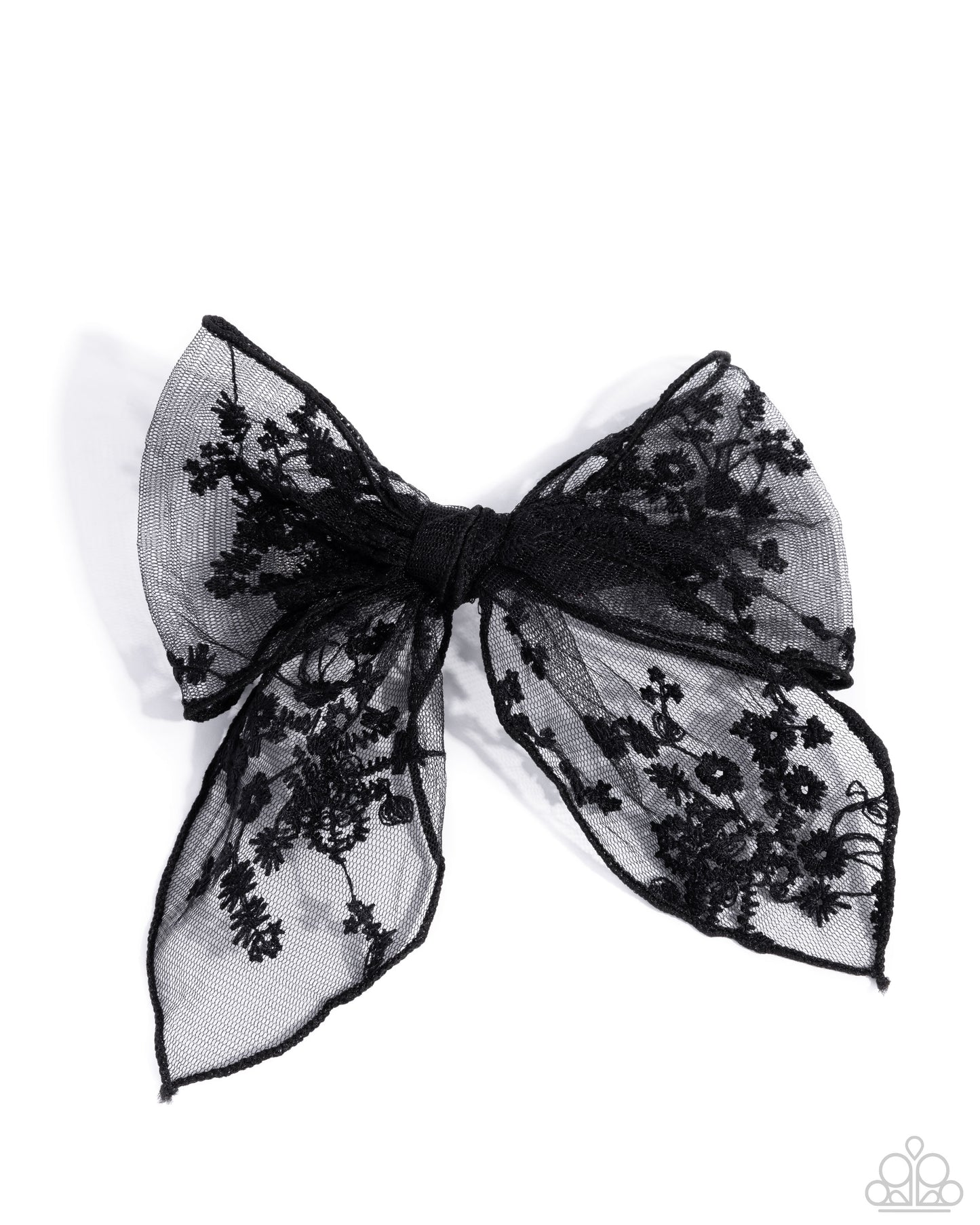 Catwalk Chic Black Hair Bow - Jewelry by Bretta